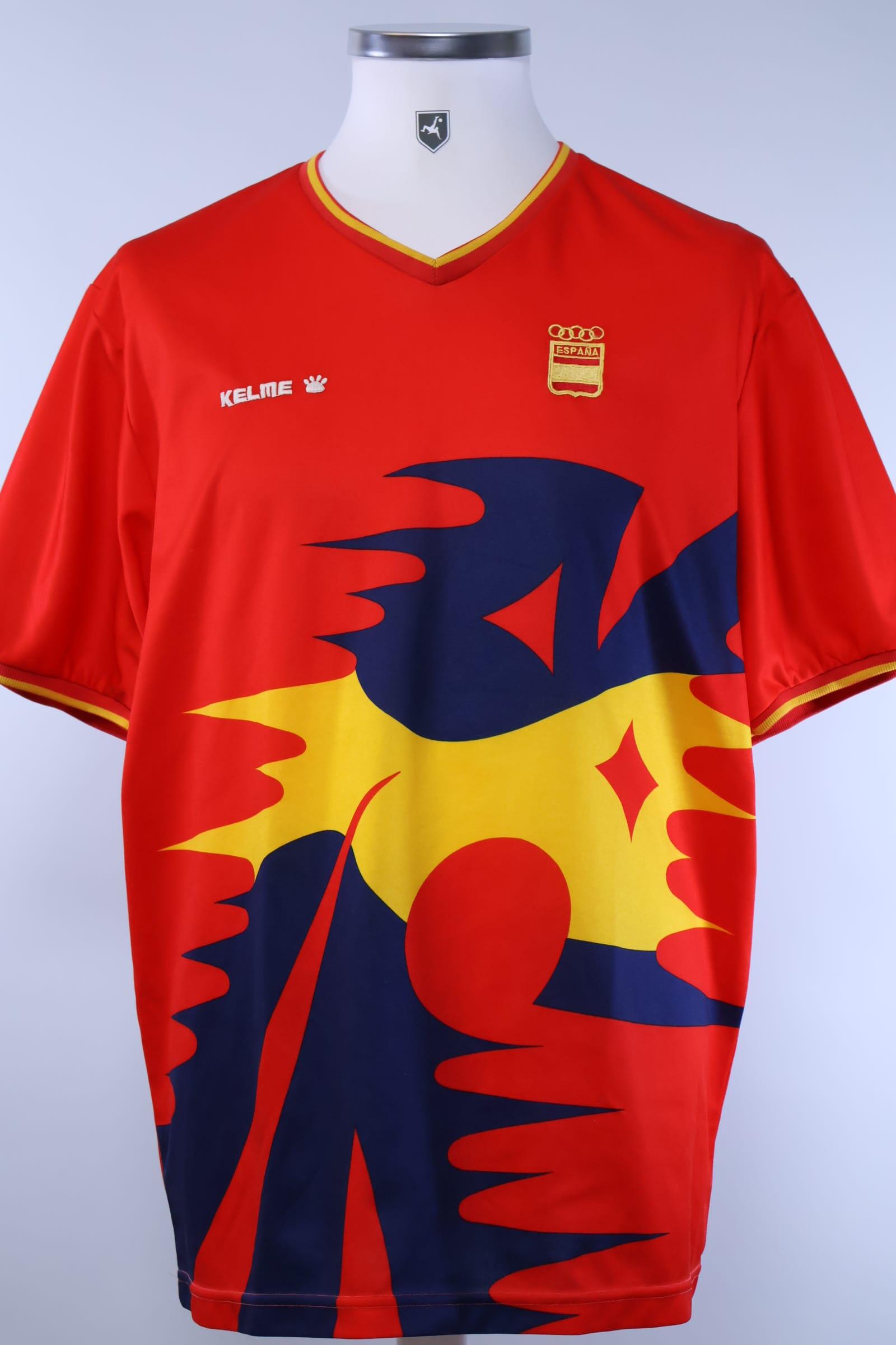 1992/94 - SPAIN - OLYMPICS HOME SHIRT - XL