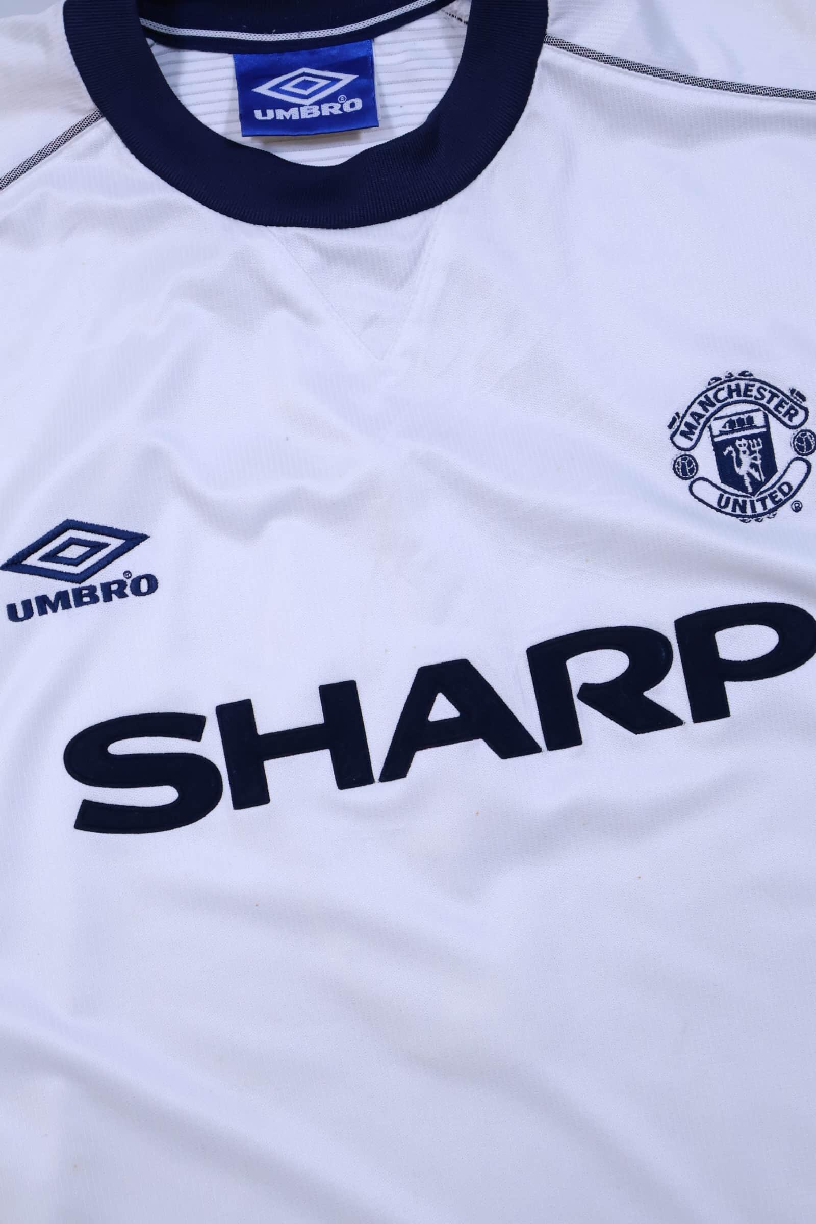 1999/00 - MANCHESTER UNITED - COLE - #9 - AWAY SHIRT - XXL