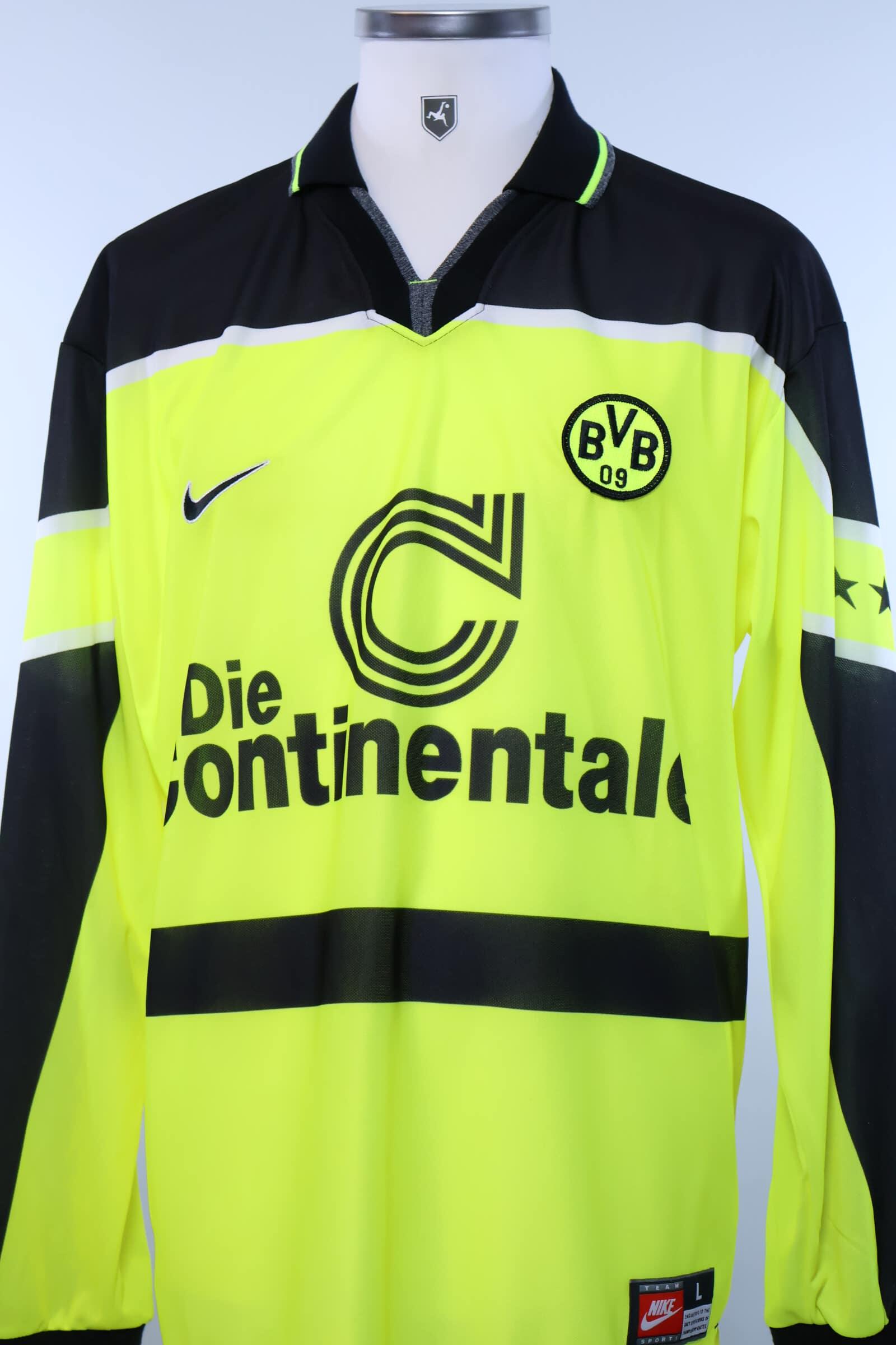 1997/98 - BORUSSIA DORTMUND - HOME SHIRT - L