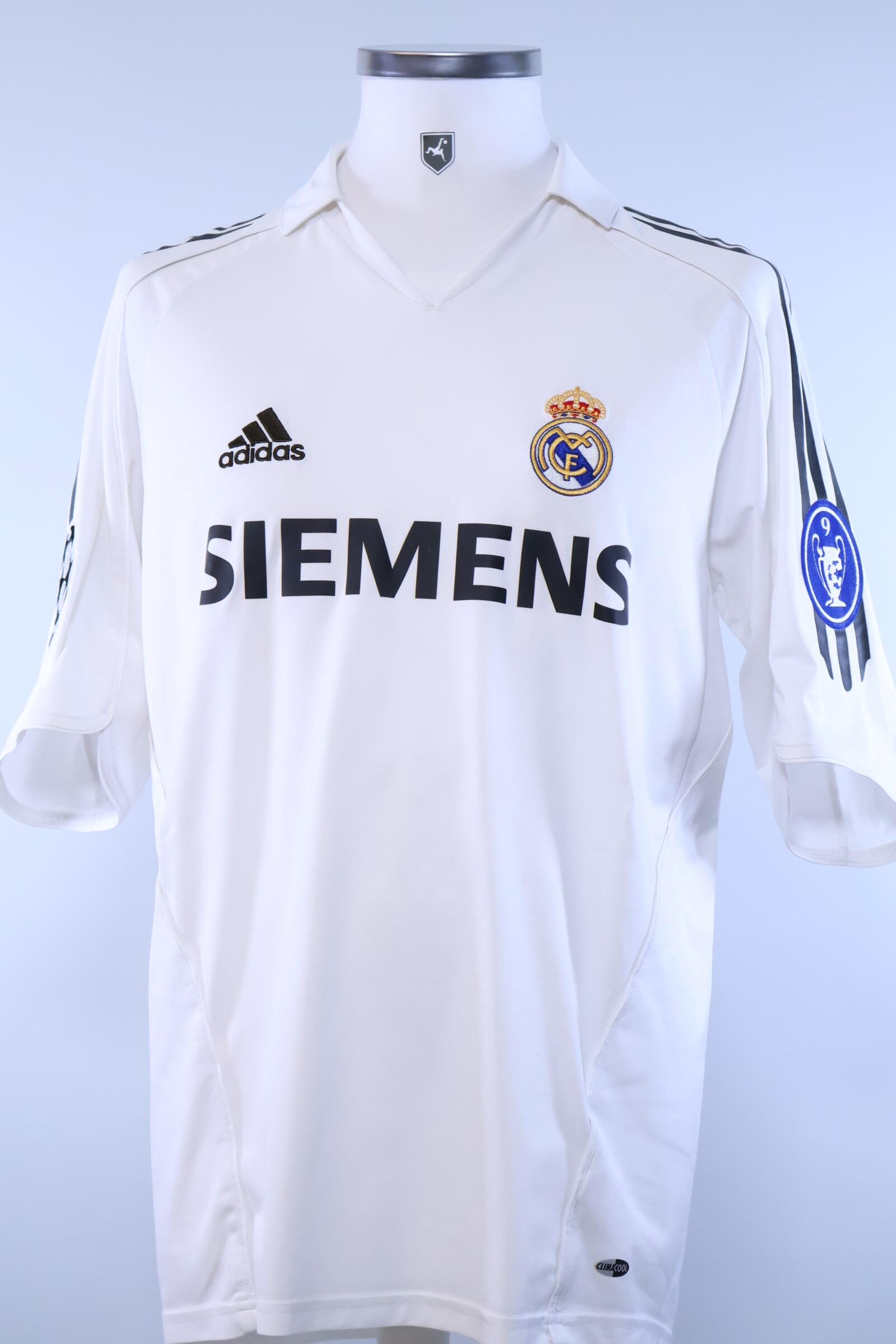 2005/06 - REAL MADRID - RONALDO - #9 - HOME SHIRT - M