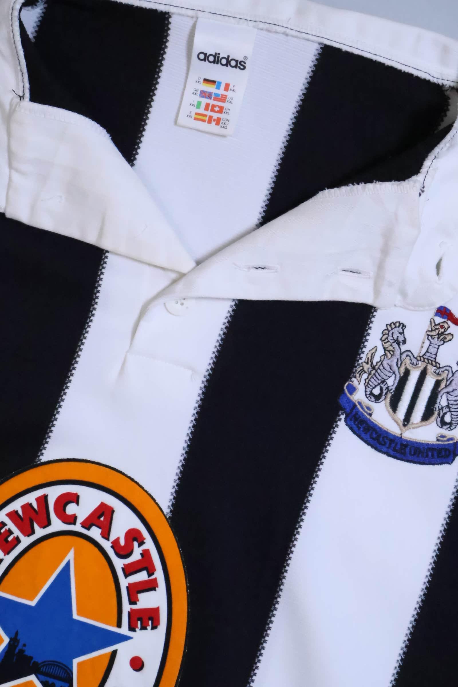 1995/97 - NEWCASTLE UNITED - HOME SHIRT - XXL