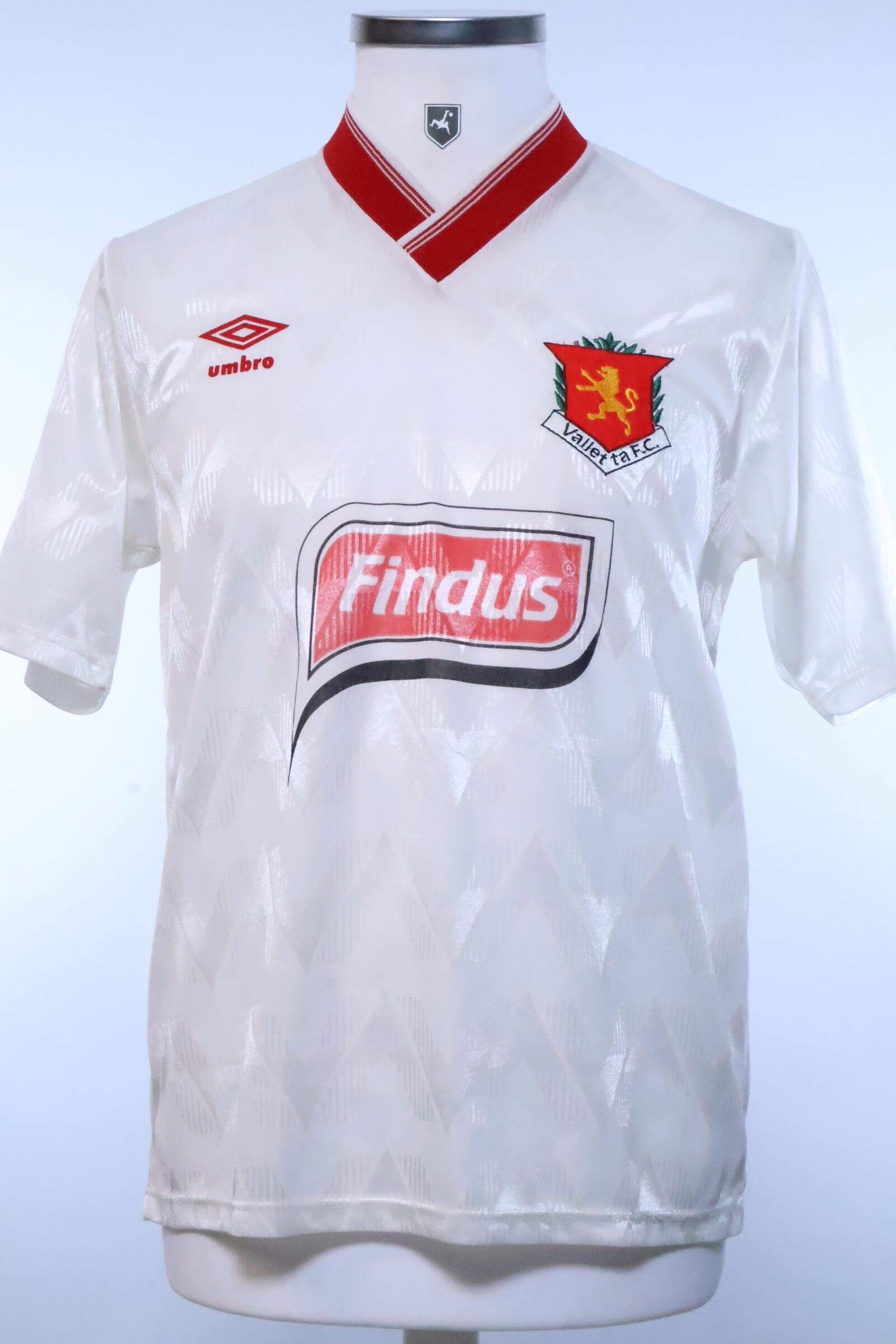 1992/94 - VALLETTA F.C. - HOME SHIRT - S