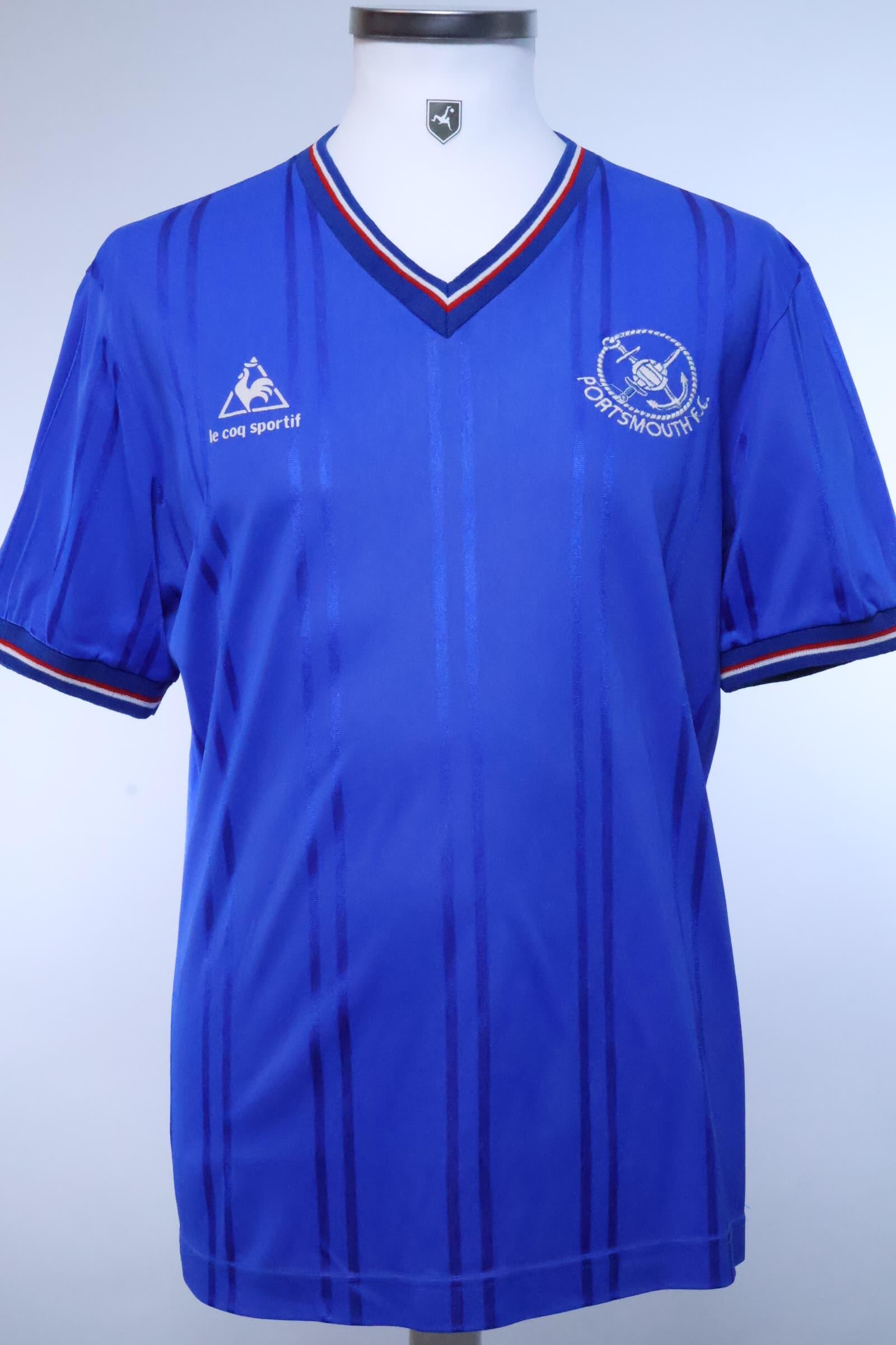 Portsmouth F.C 1983/85 Home Shirt - M- FRONT