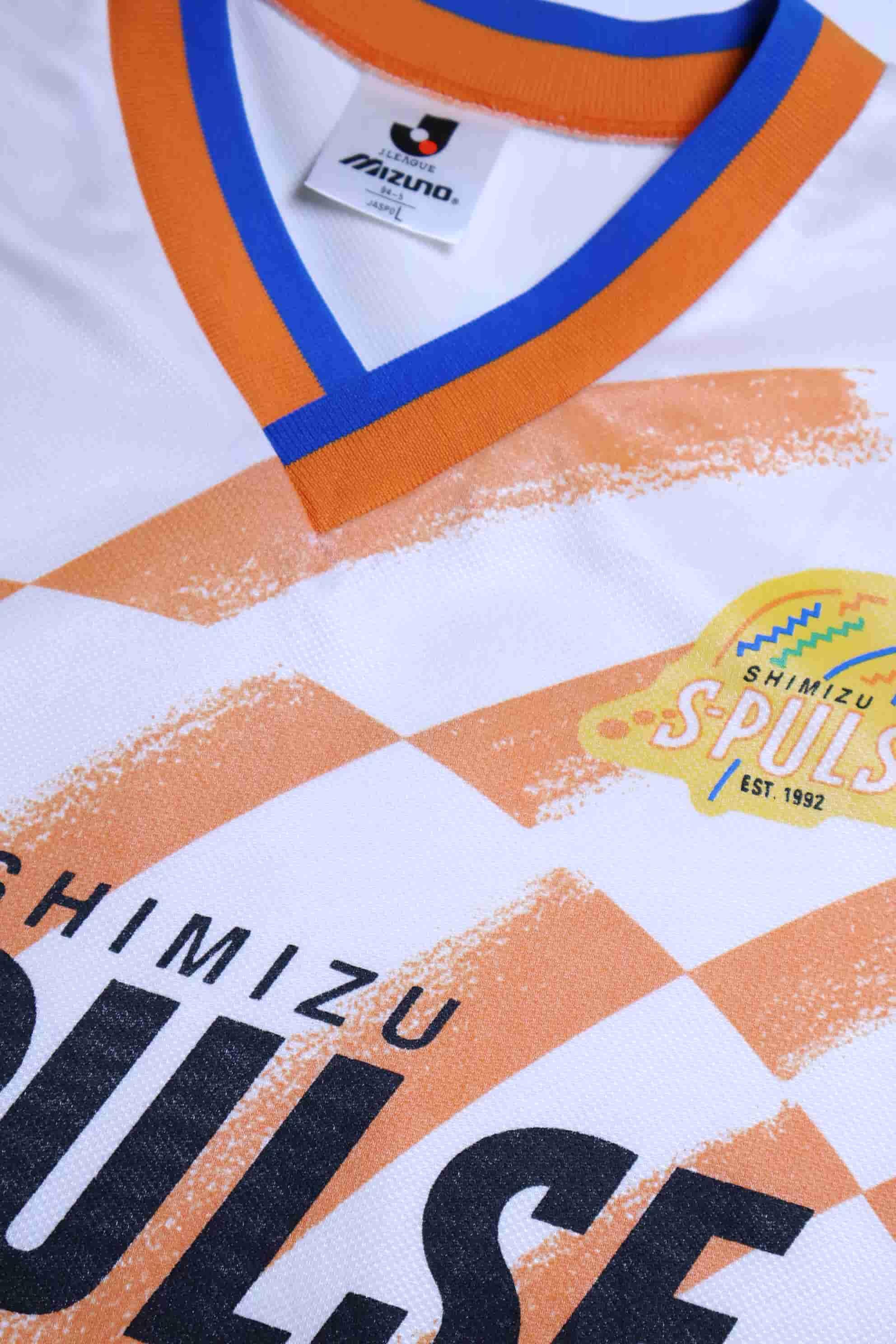 Maillot Vintage Shimizu S-Pulse 1998 - Taille L - Collection Foot Japonais