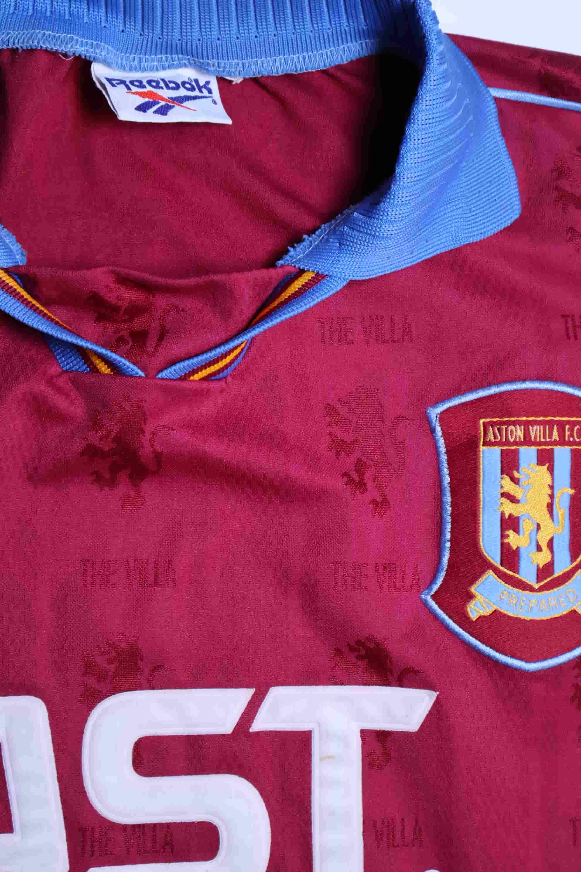 Aston Villa 1995/97 Home Shirt - M