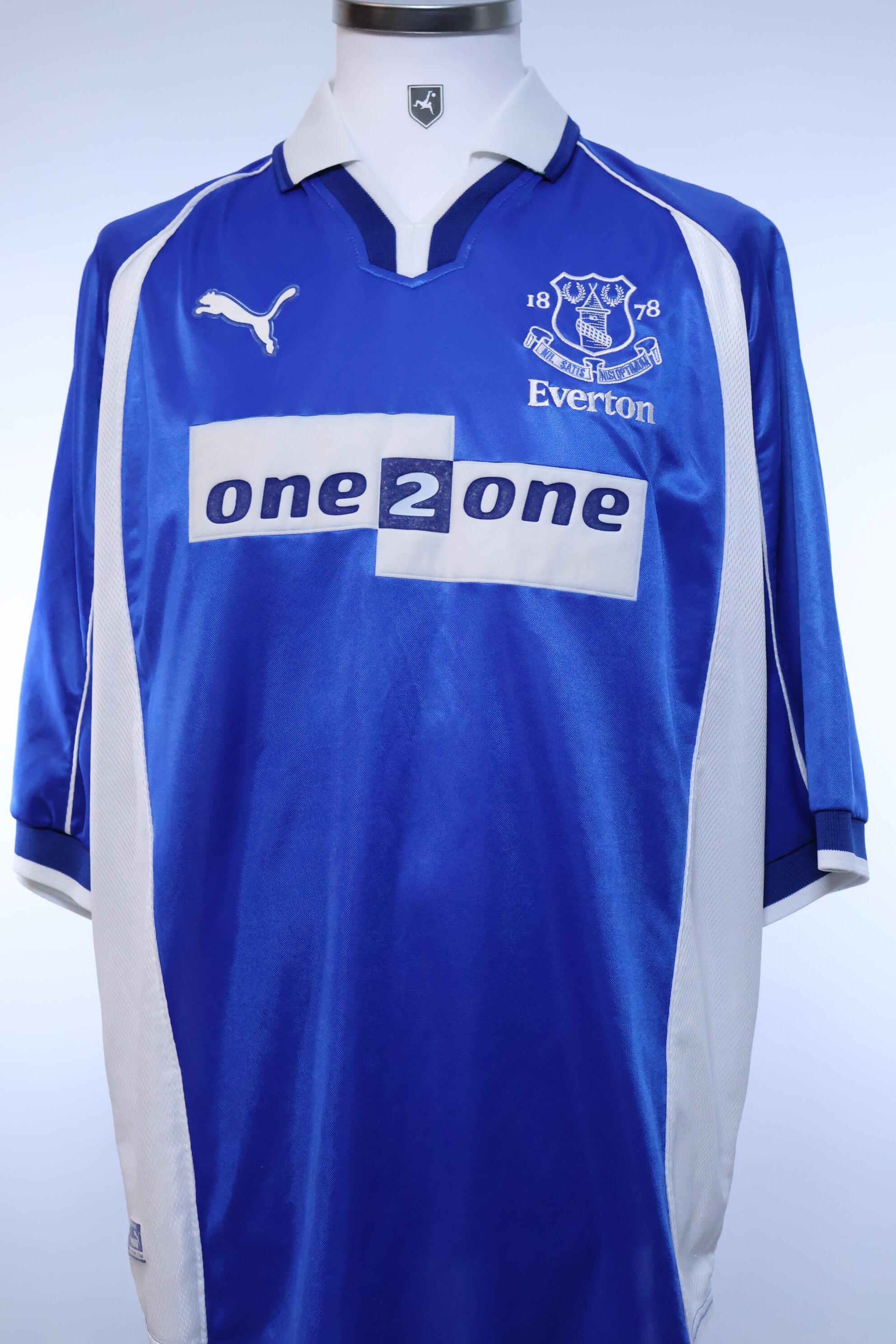 Everton 2000/02 Home Shirt - XL