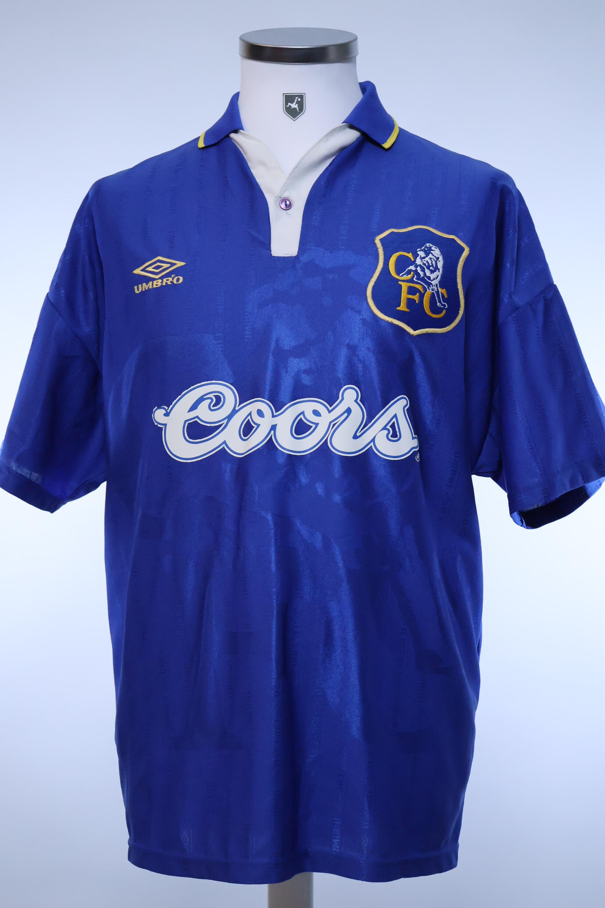 Chelsea Gullit #4 1995/96 Home Shirt - L