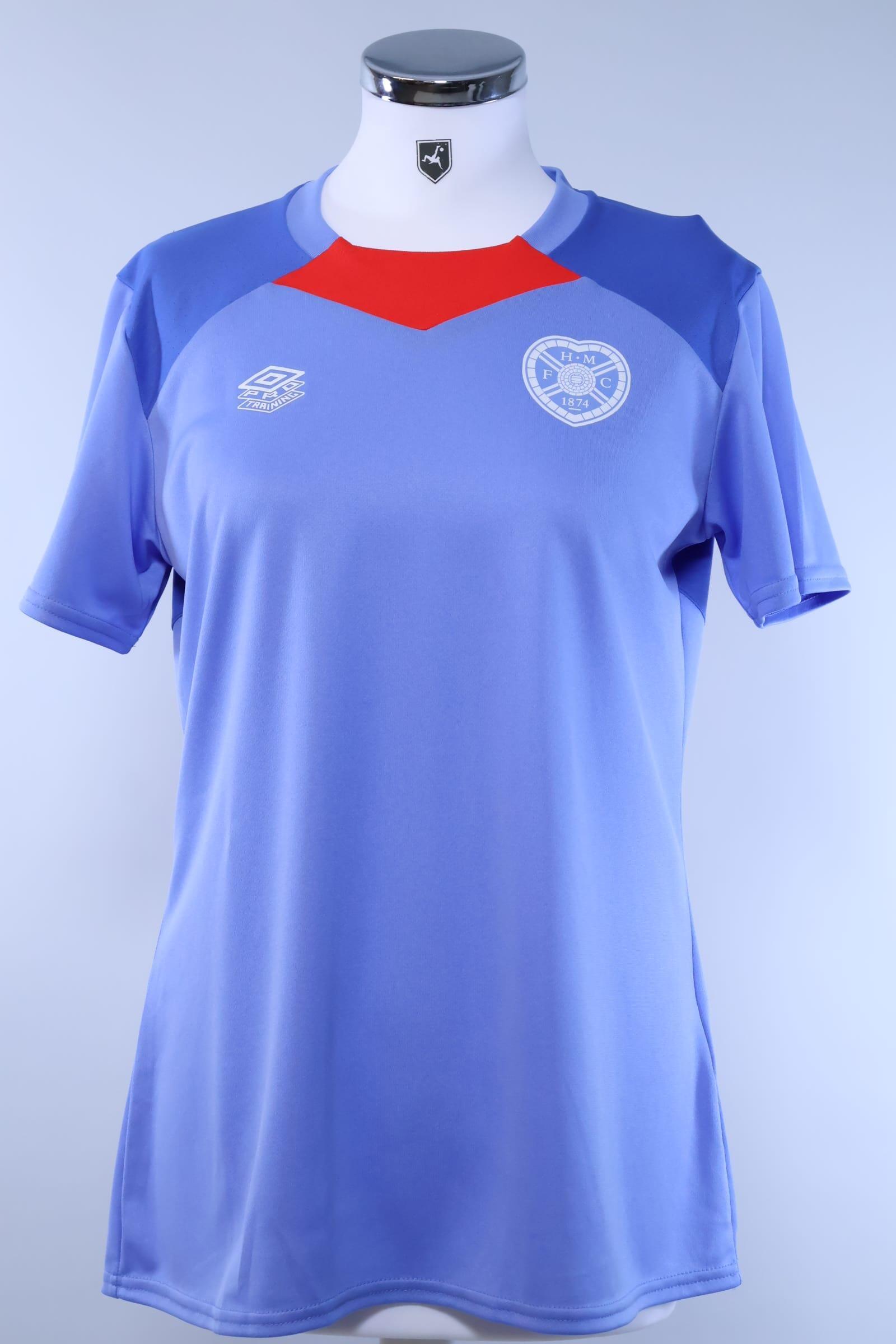 Heart Of Midlothian 2024/25 Training Shirt - L (Womens)Authentic Original Football Shirt
