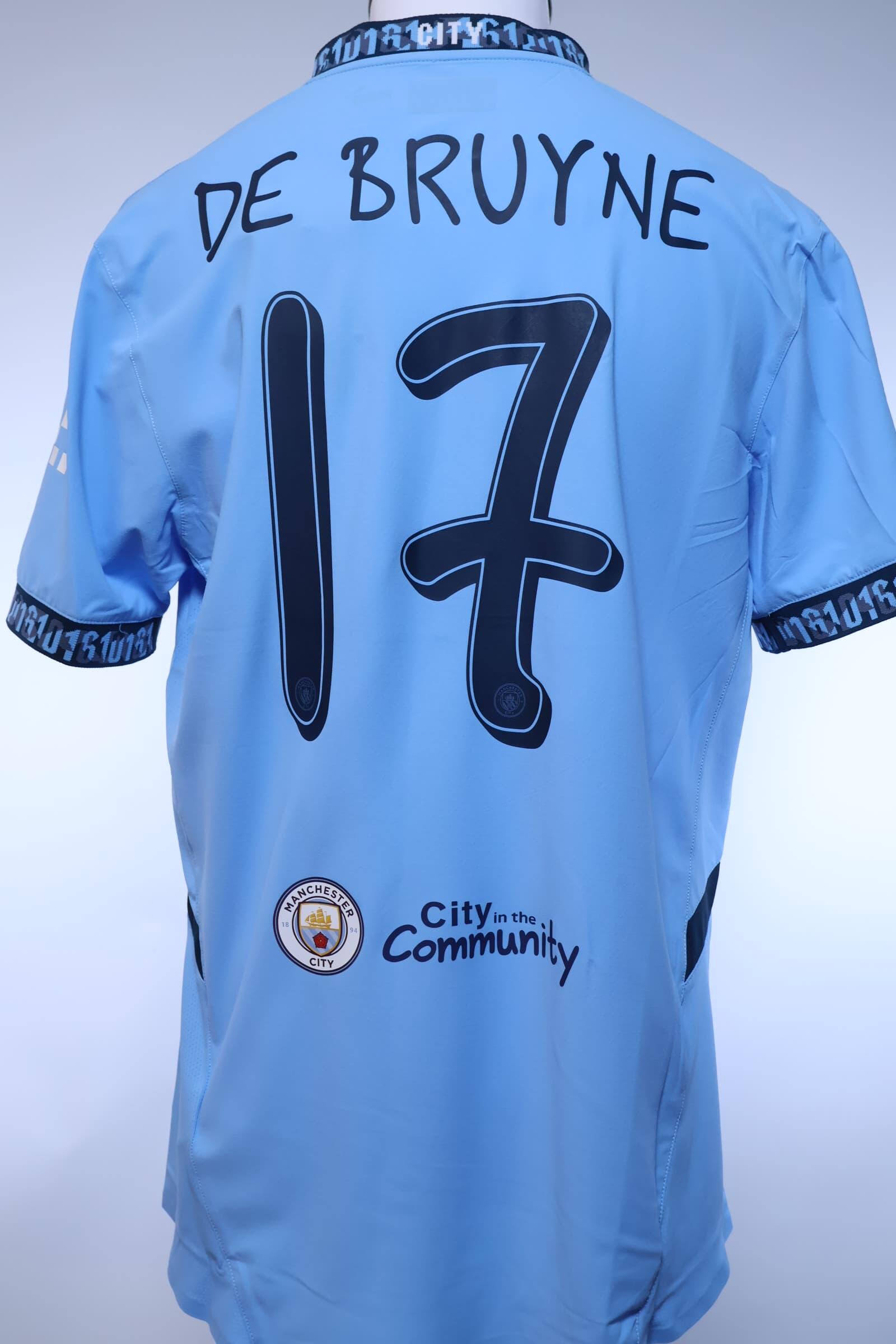 Manchester City De Bruyne #17 2025/26 Home Shirt - XL