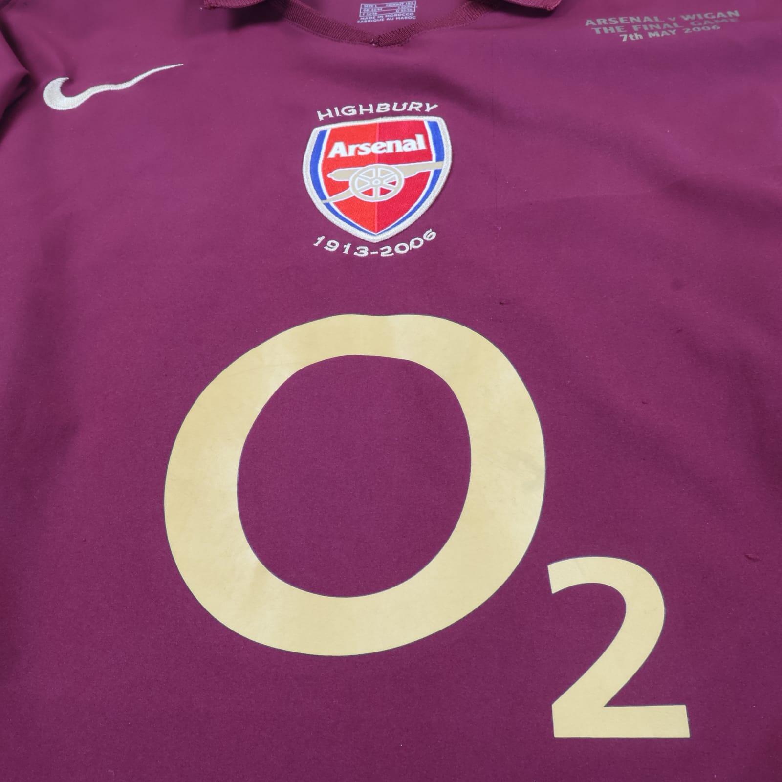 Arsenal Fabregas #15 2005/06 Home Shirt - L