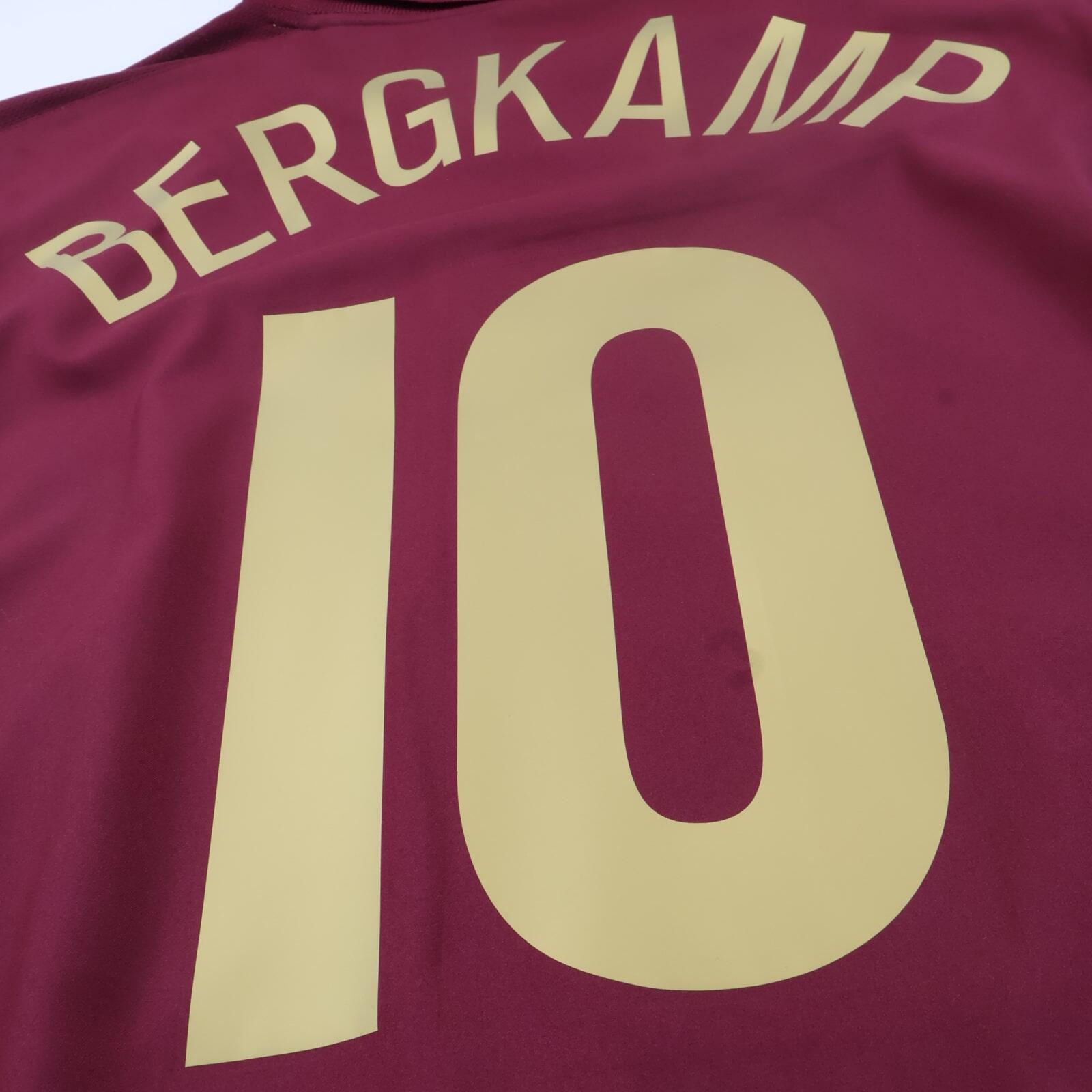 Arsenal Bergkamp #10 2005/06 Home Shirt - XXL