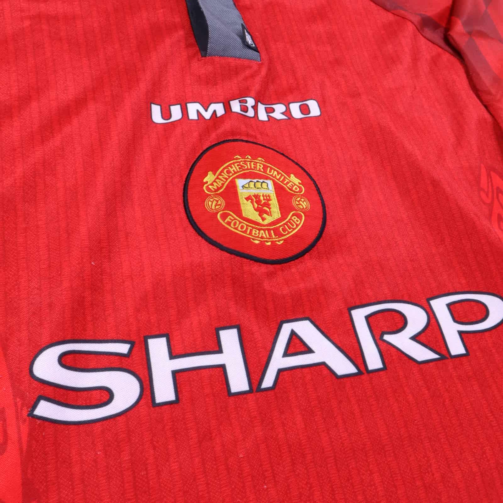 Manchester United Cantona #7 1996/98 Home Shirt - XL