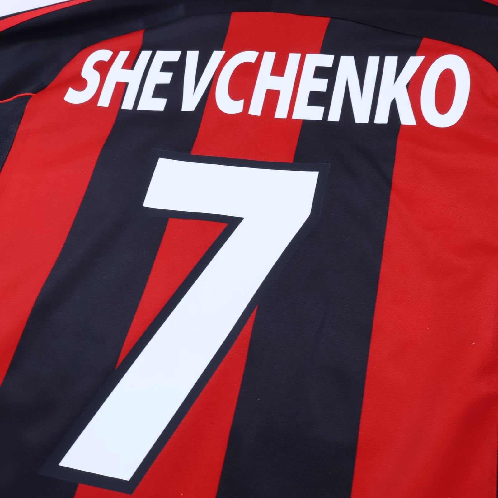 Ac Milan Shevchenko #7 2000/01 Home Shirt - M