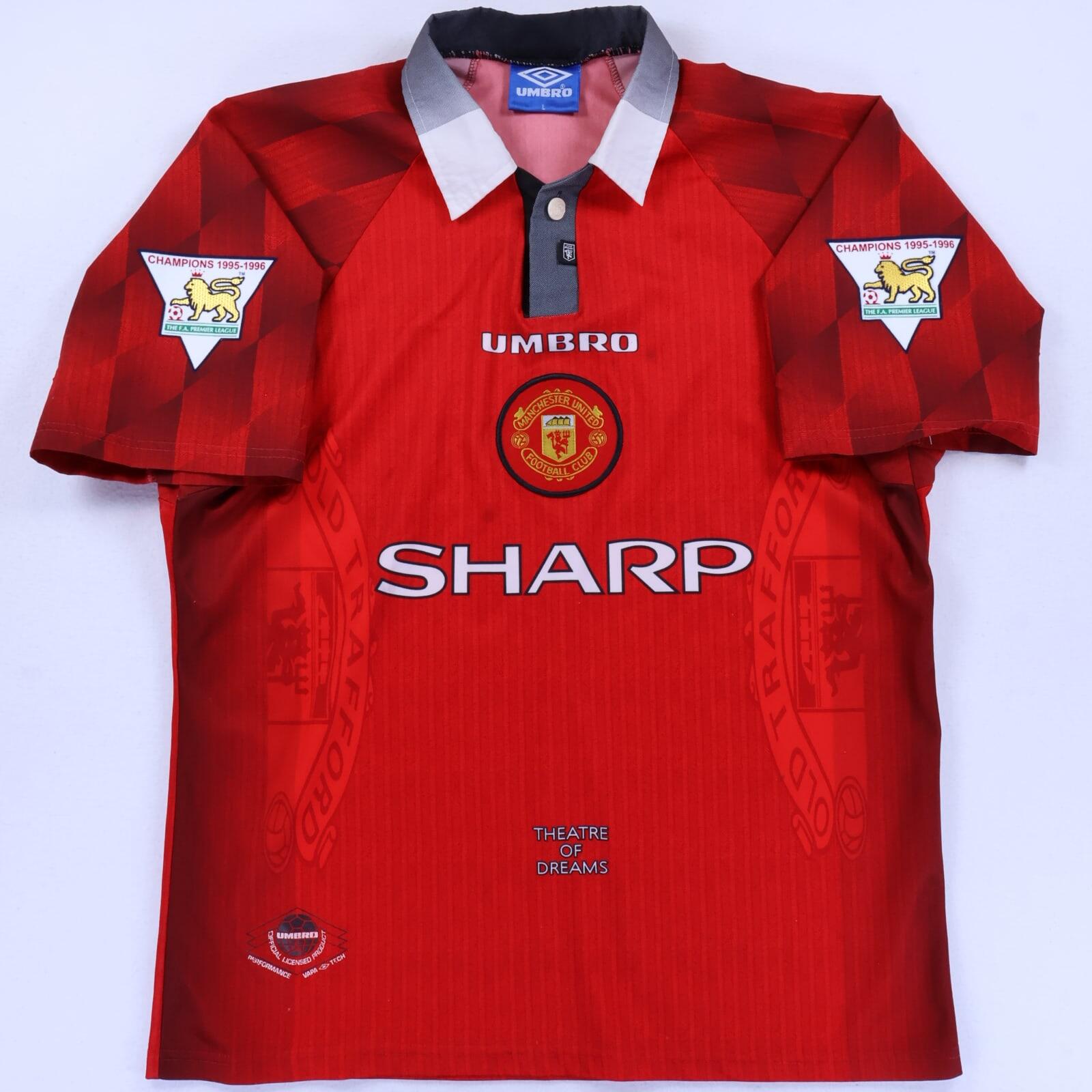 Manchester United Cruyff #14 1996/97 Home Shirt - L