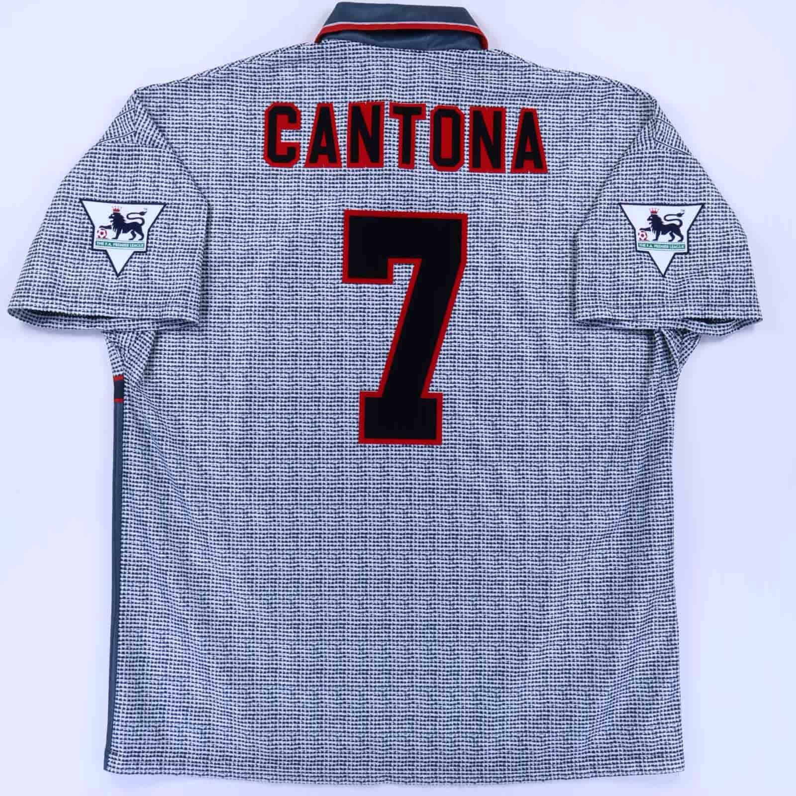 Manchester United Cantona #7 1995/96 Away Shirt - XL