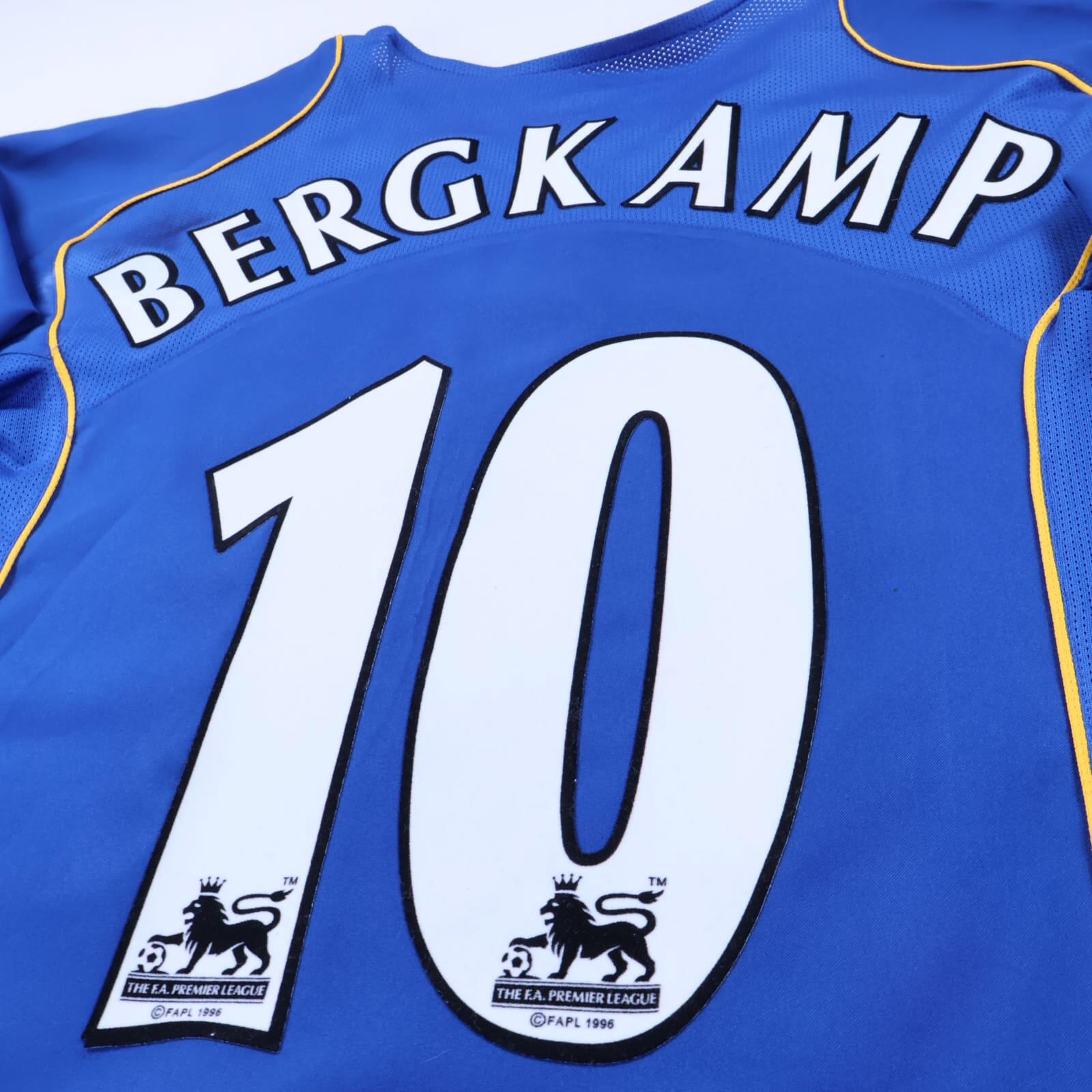 Arsenal Bergkamp #10 2004/05 Away Shirt - L