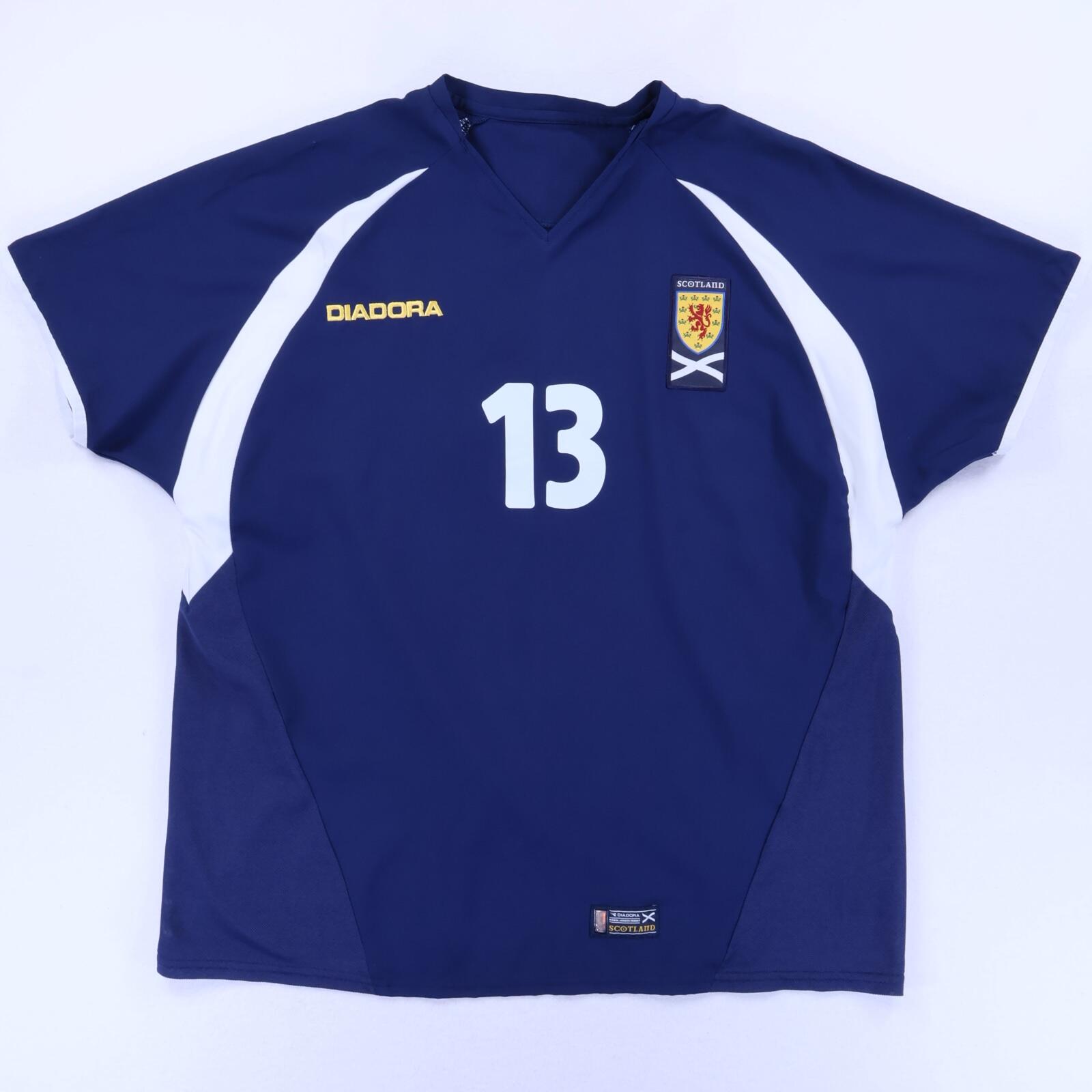 Scotland #13 2003/05 Home Shirt - XL- FRONT