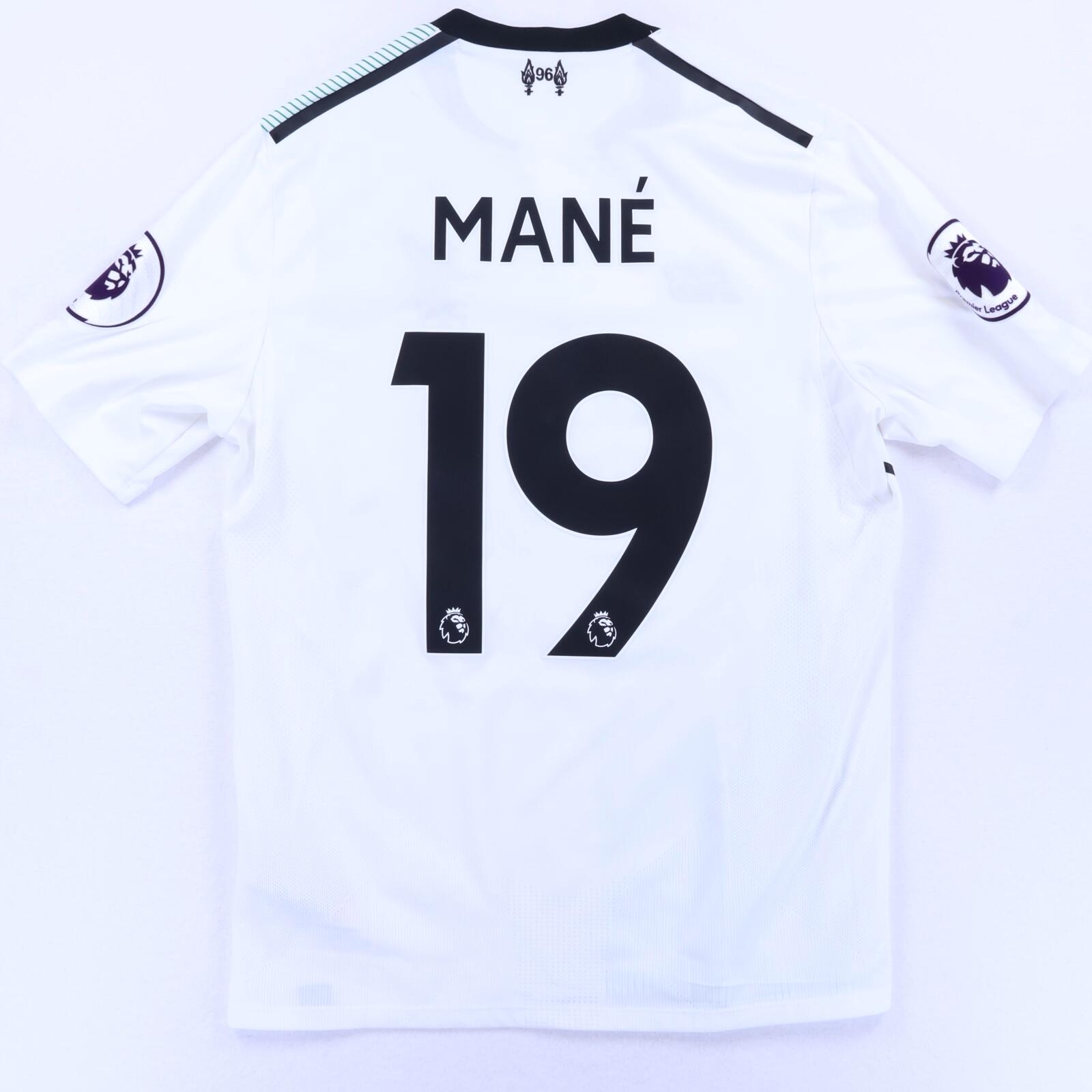 Liverpool F.C Mané #19 2017/18 Away Shirt - S