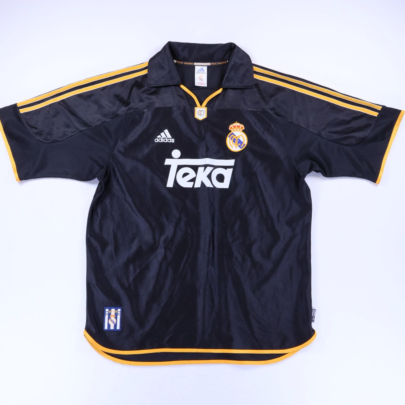 Real Madrid Raul #7 1999/00 Away Shirt - L