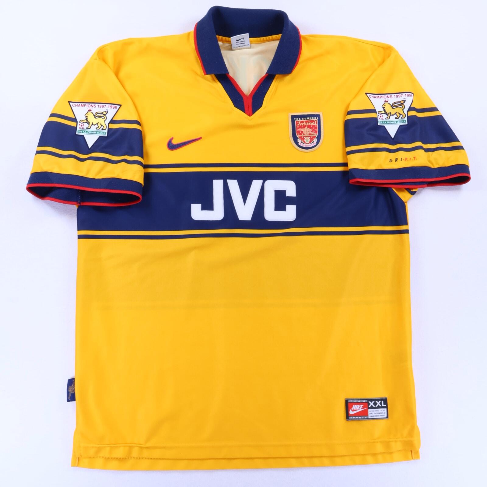 Arsenal Bergkamp #10 1997/99 Away Shirt - XXL