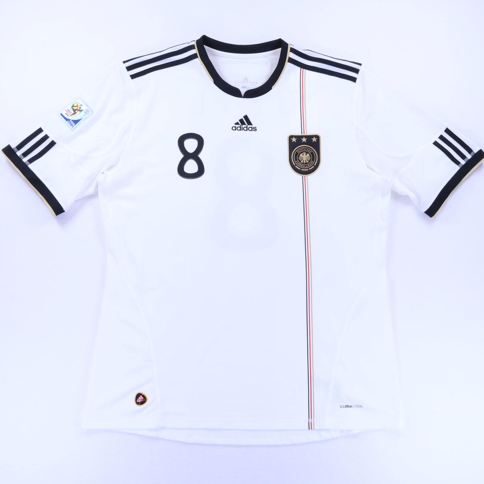 Germany Ozil #8 2010/11 Home Shirt - XL