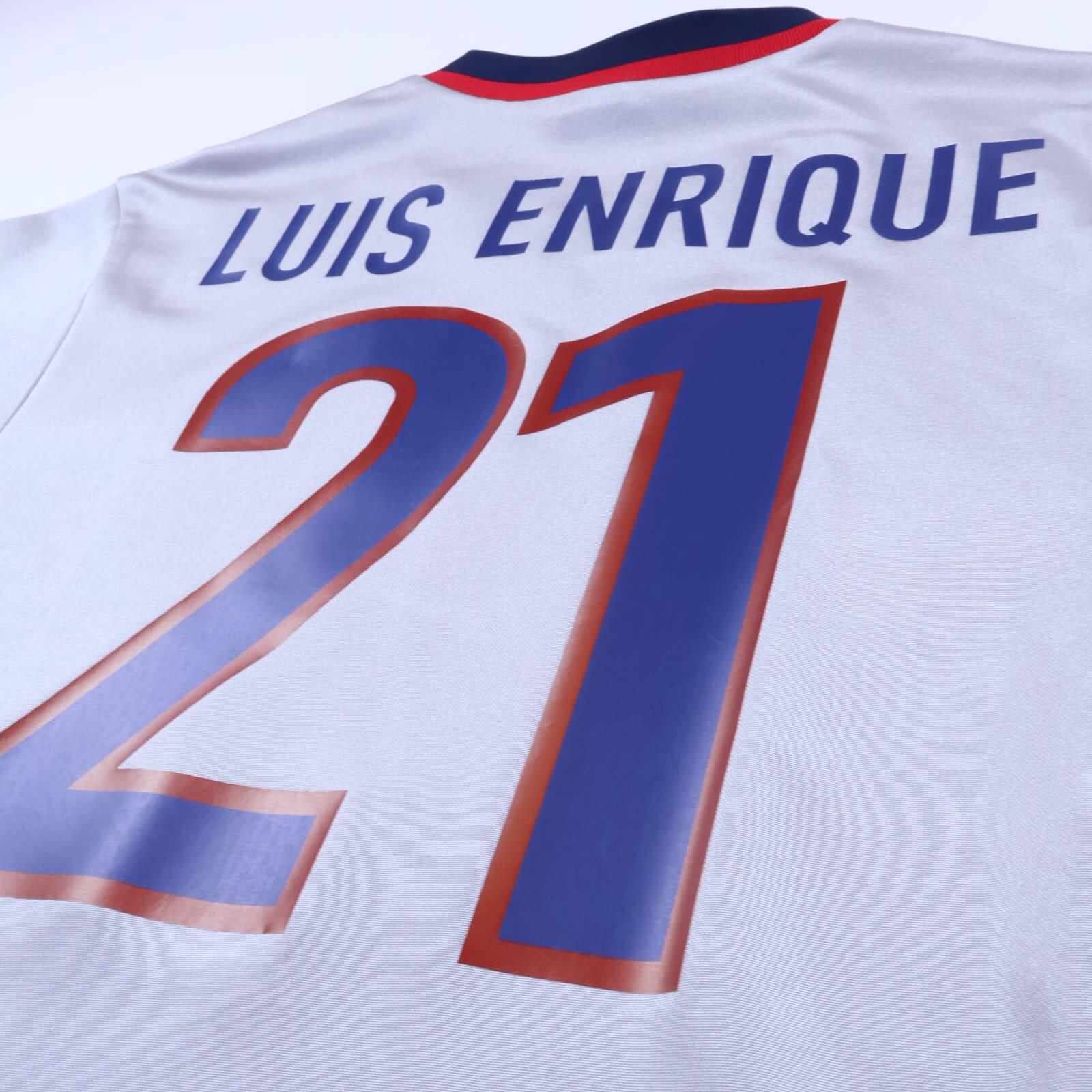 Barcelona Luis Enrique #21 1998/01 Away Shirt - M