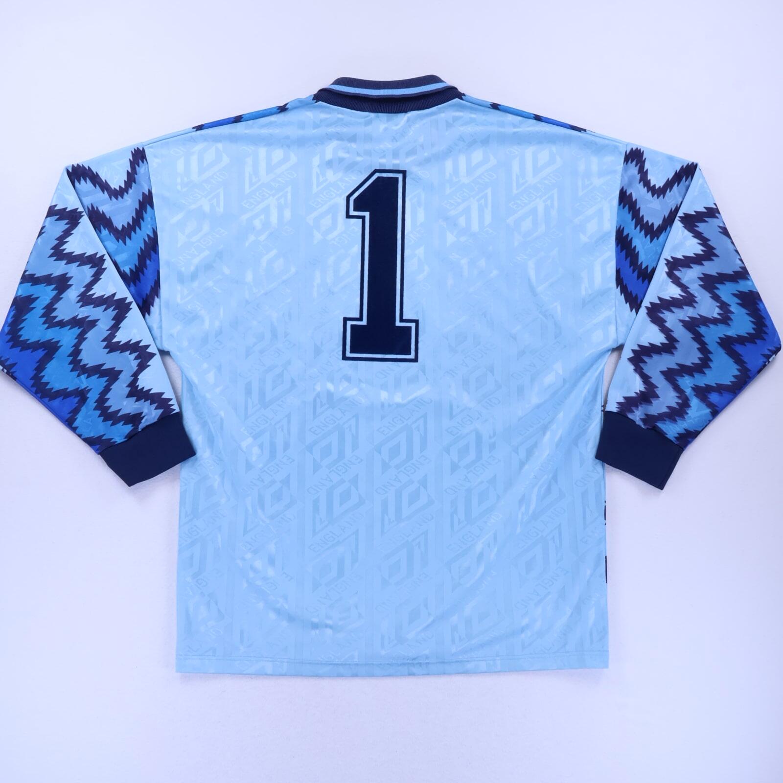 England Seaman #1 1992/94 Goalkeeper Shirt - M