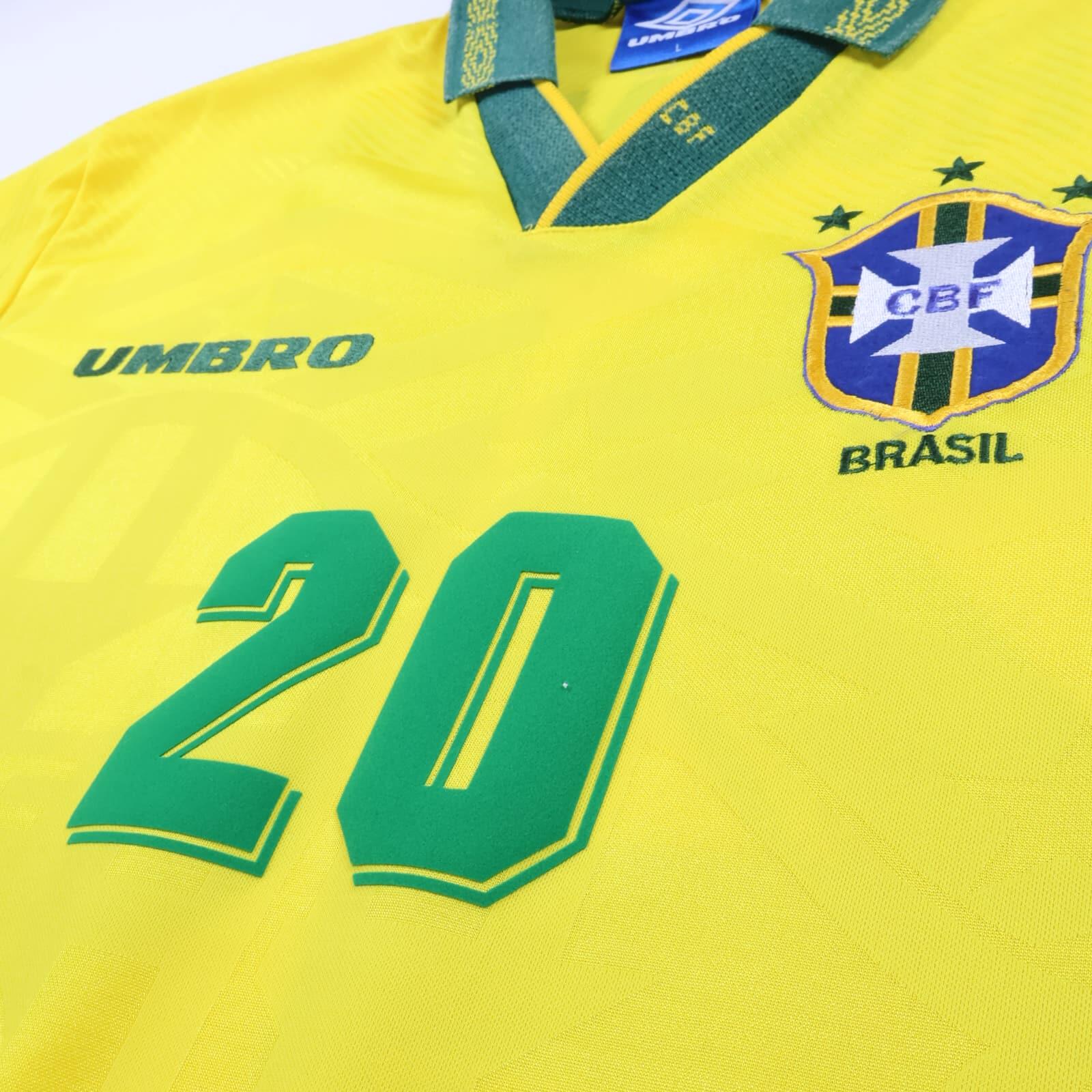 Brazil Ronaldo 1993/94 Home Shirt - L