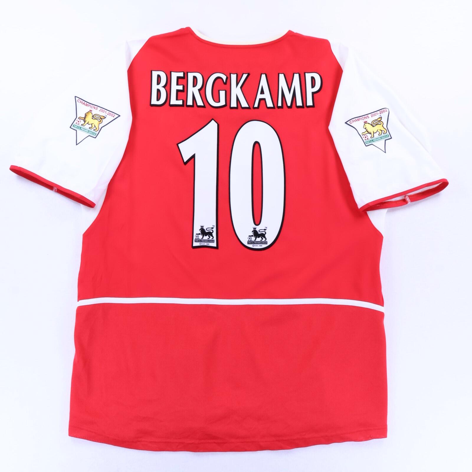 Arsenal Bergkamp #10 2002/04 Home Shirt - XL