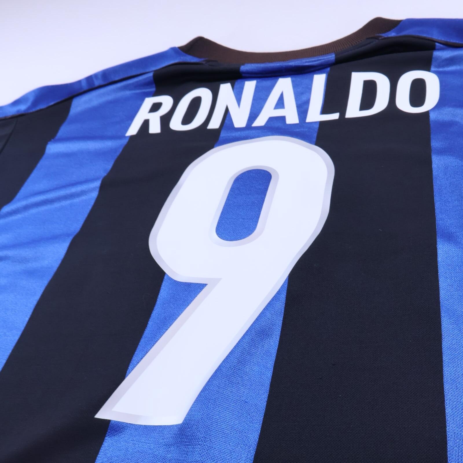 Inter Milan Ronaldo #9 1999/00 Home Shirt - L