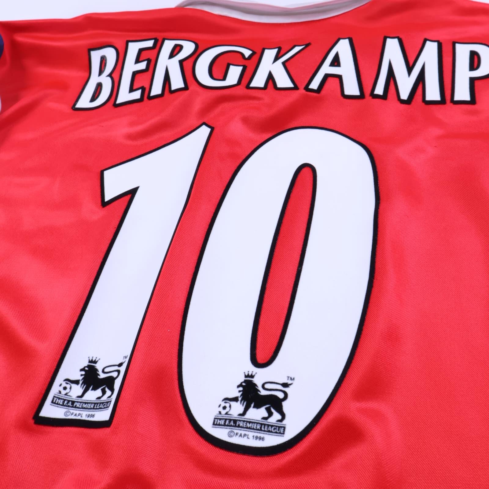Arsenal Bergkamp #10 1998/99 Home Shirt - XL
