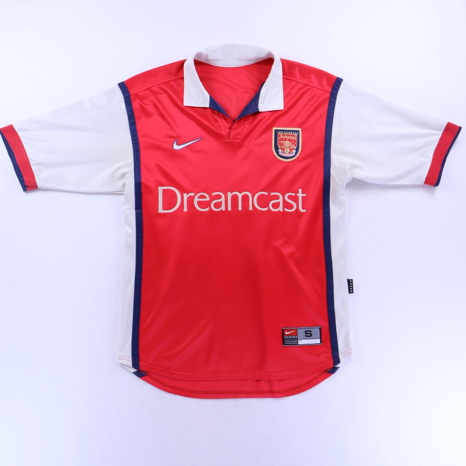 Arsenal Bergkamp #10 1999/00 Home Shirt - S