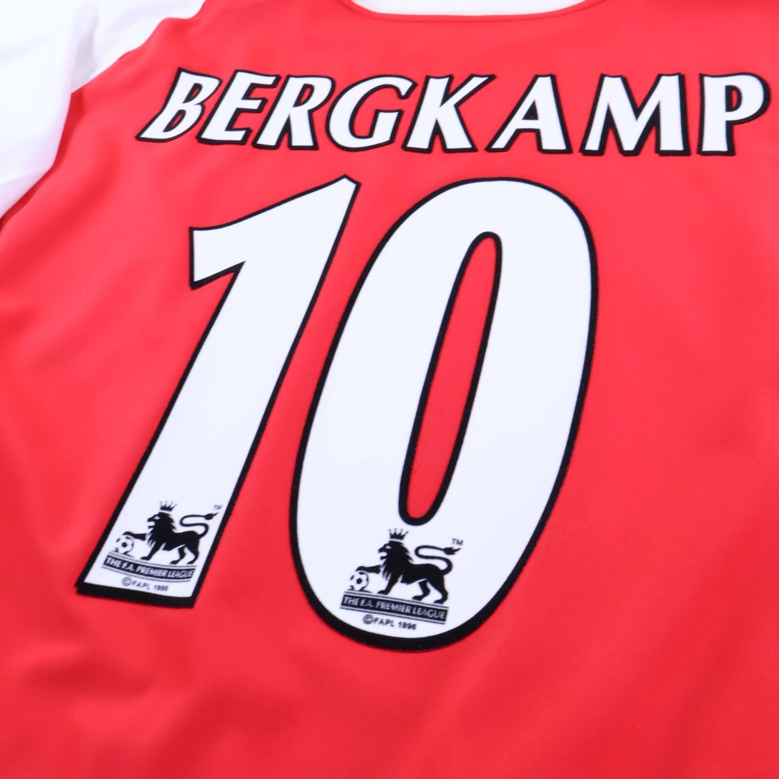 Arsenal Bergkamp #10 2003/04 Home Shirt - XL