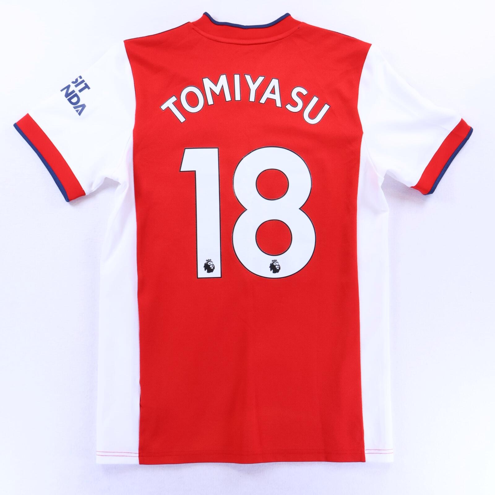 Arsenal Tomiyasu #18 2021/22 Home Shirt - M