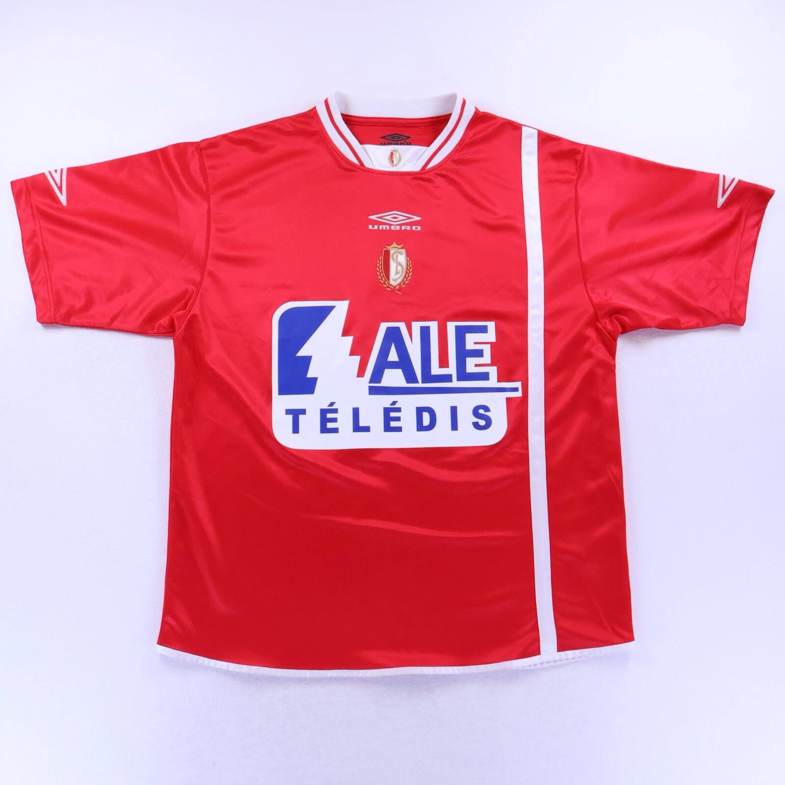 Standard Liege 2000/01 Home Shirt - L- FRONT