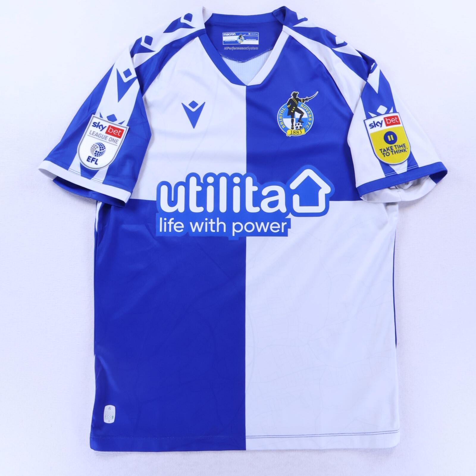 Bristol Rovers 2022/23 Home Shirt - M