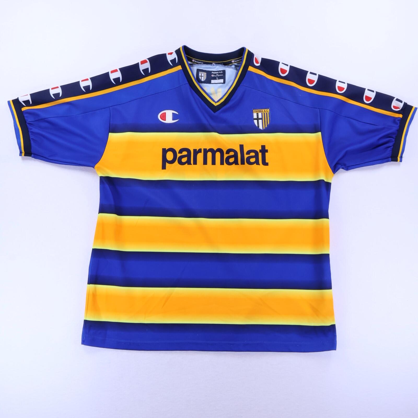 Champion Parma A.C. NAKATA 10 ユニフォーム 新品 Parma Nakata #10 2002/03 Home Shirt - L