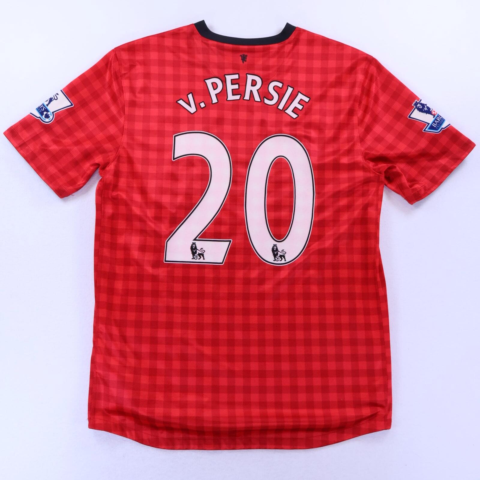 ウェア DEAD STOCK MANCHESTER UNITED V.PERSIE Manchester United V. Persie #20 2012/13 Home Shirt - L