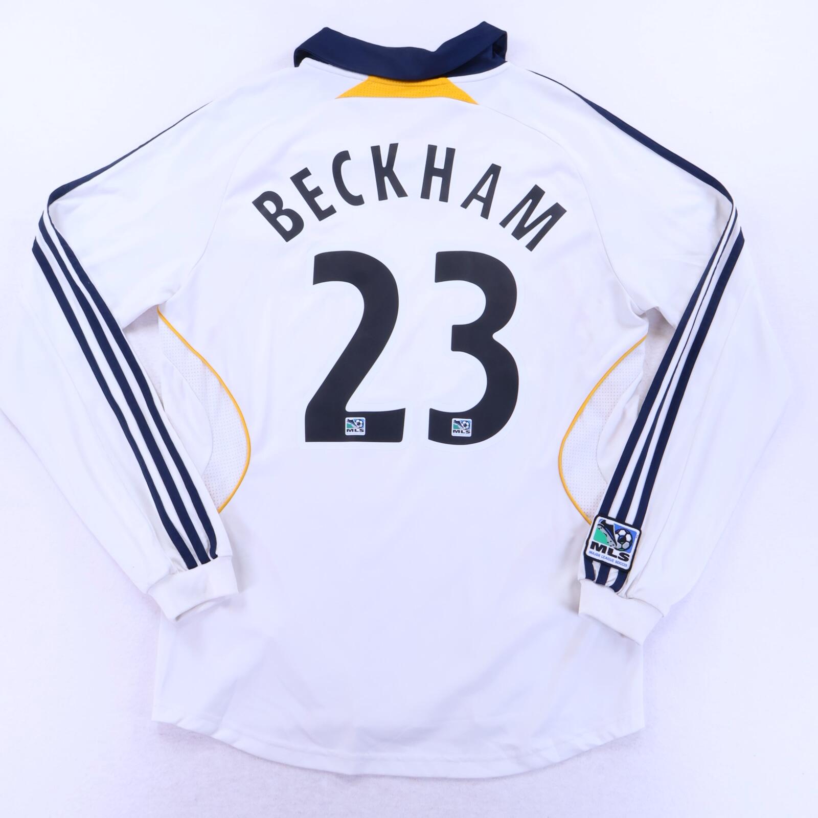 La Galaxy Beckham #23 2007/08 Home Shirt - L