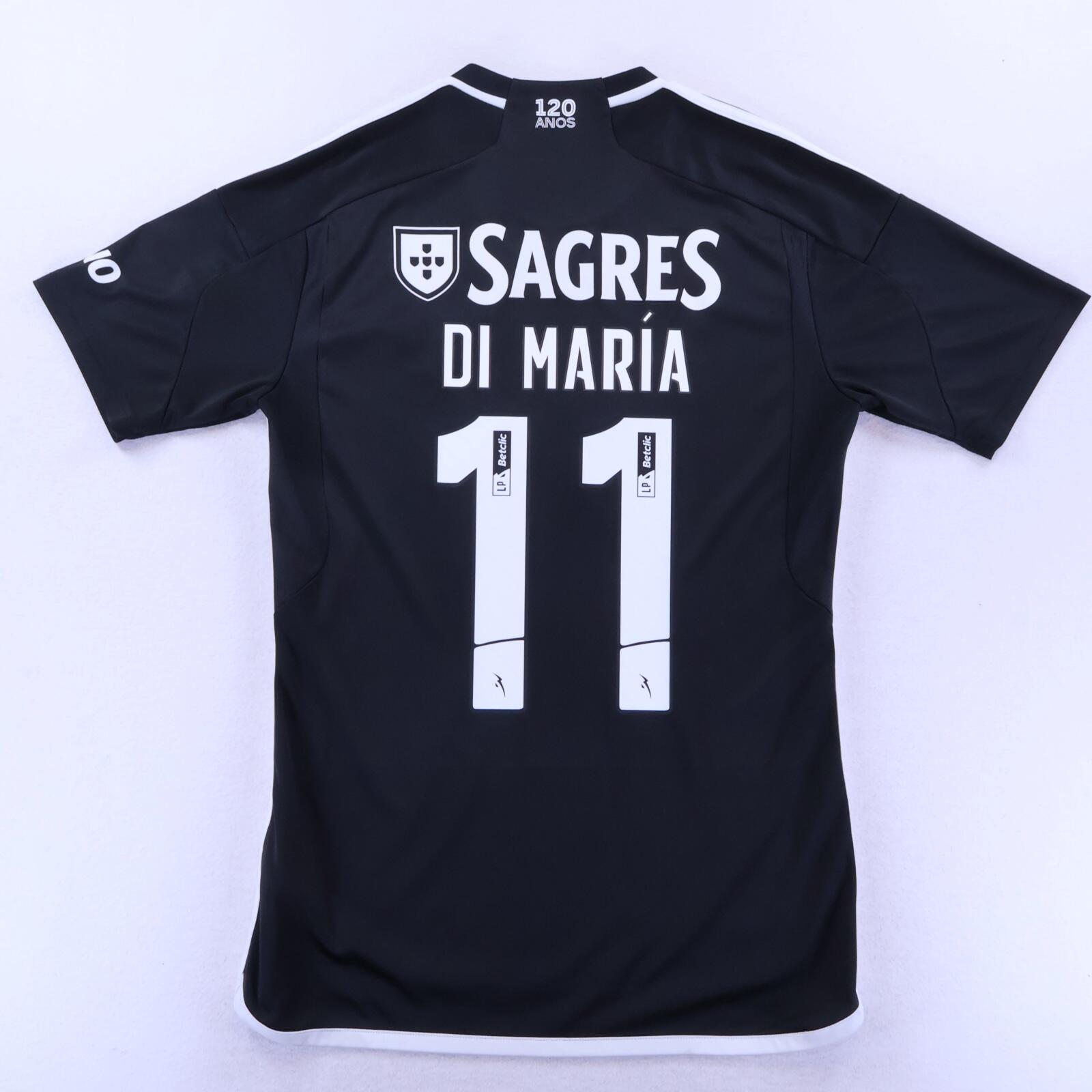 Benfica Di María #11 2023/24 Away Shirt - M