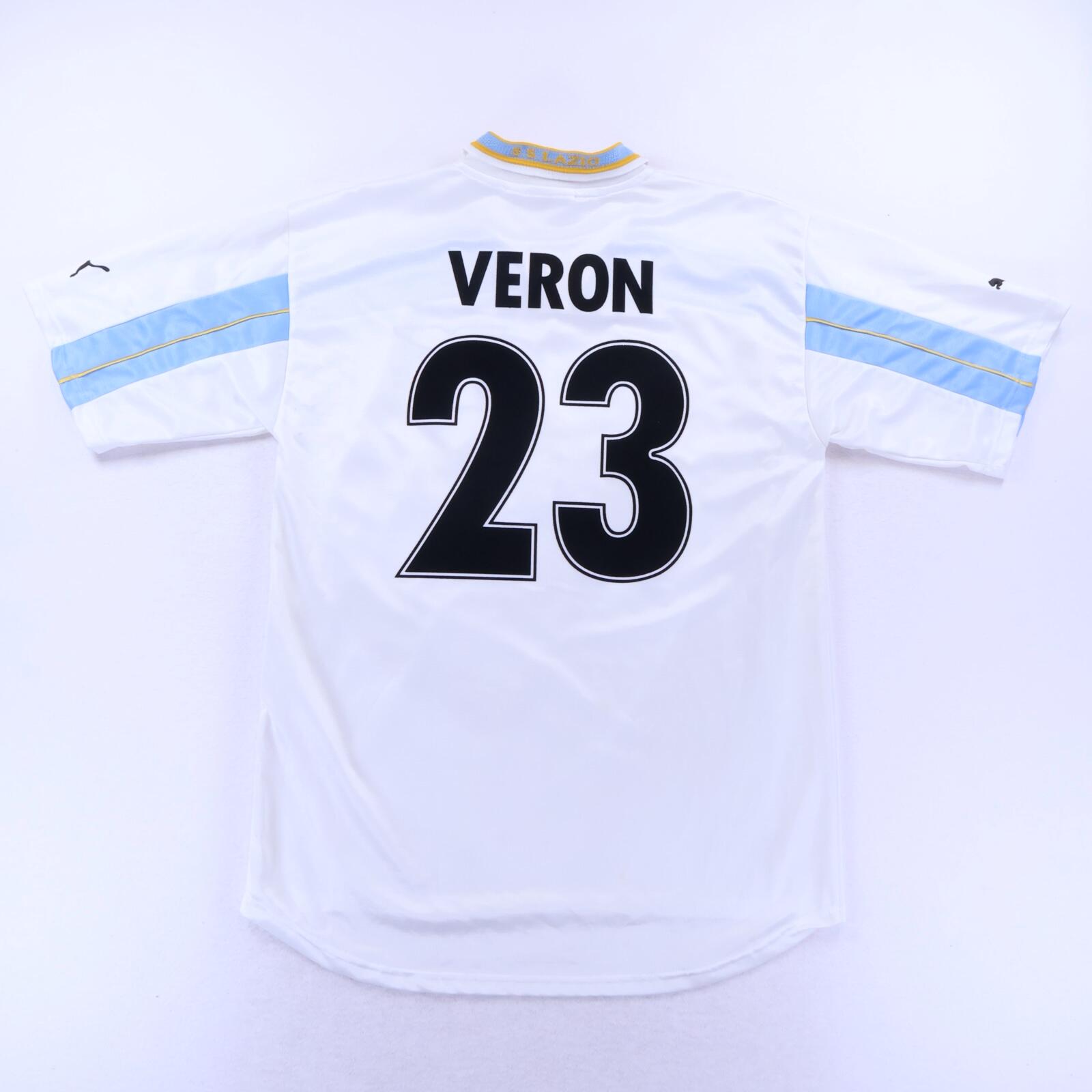 S.S Lazio Veron #23 1999/00 Home Shirt - XL