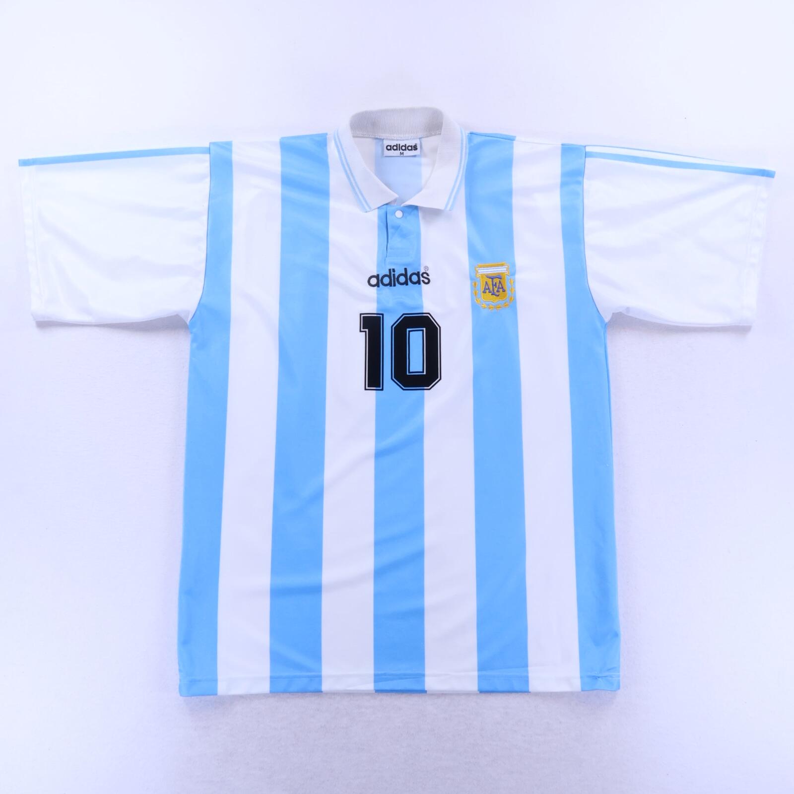 Argentina Maradona #10 1994 Home Shirt - M