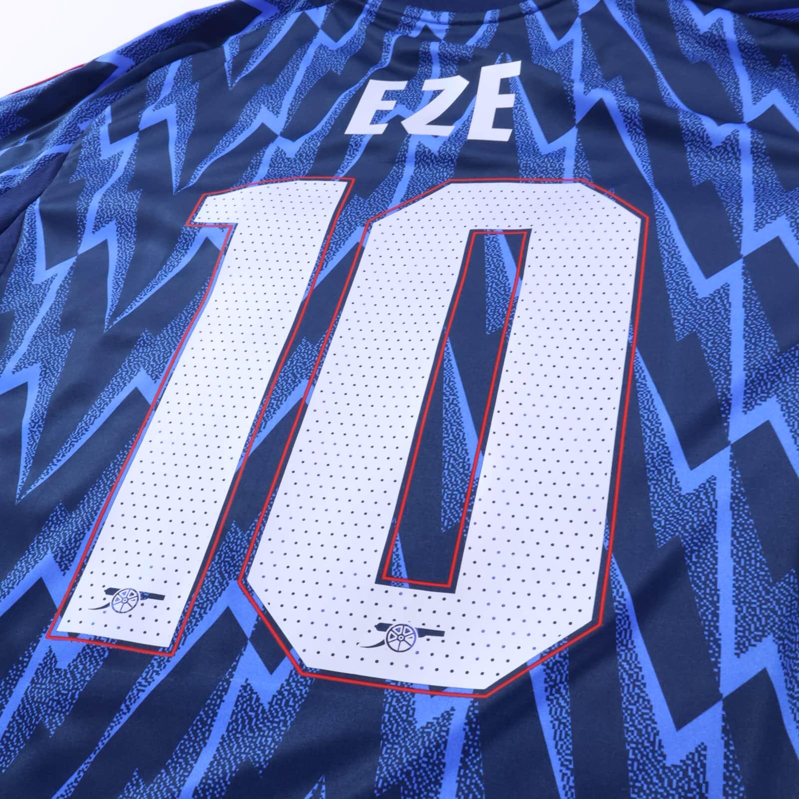 MINT* Arsenal Eze #10 2025/26 Away Shirt - Long Sleeve - L