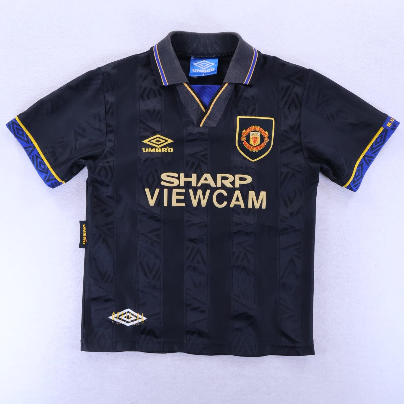 Manchester United 1993/95 Away Shirt - YOUTH - L