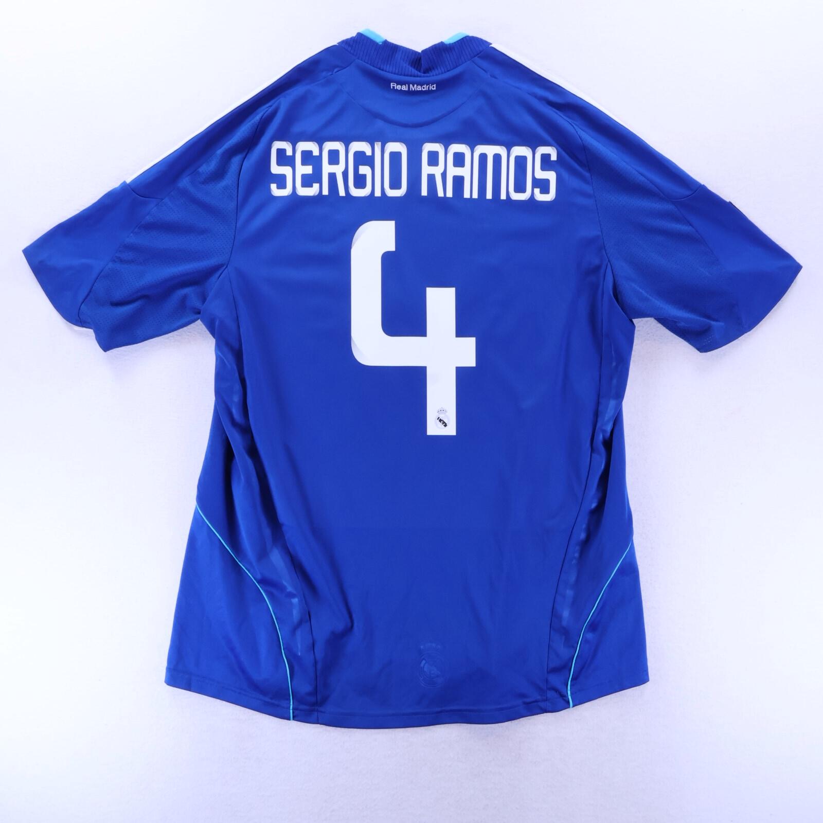Real Madrid Sergio Ramos #4 2008/09 Away Shirt - L