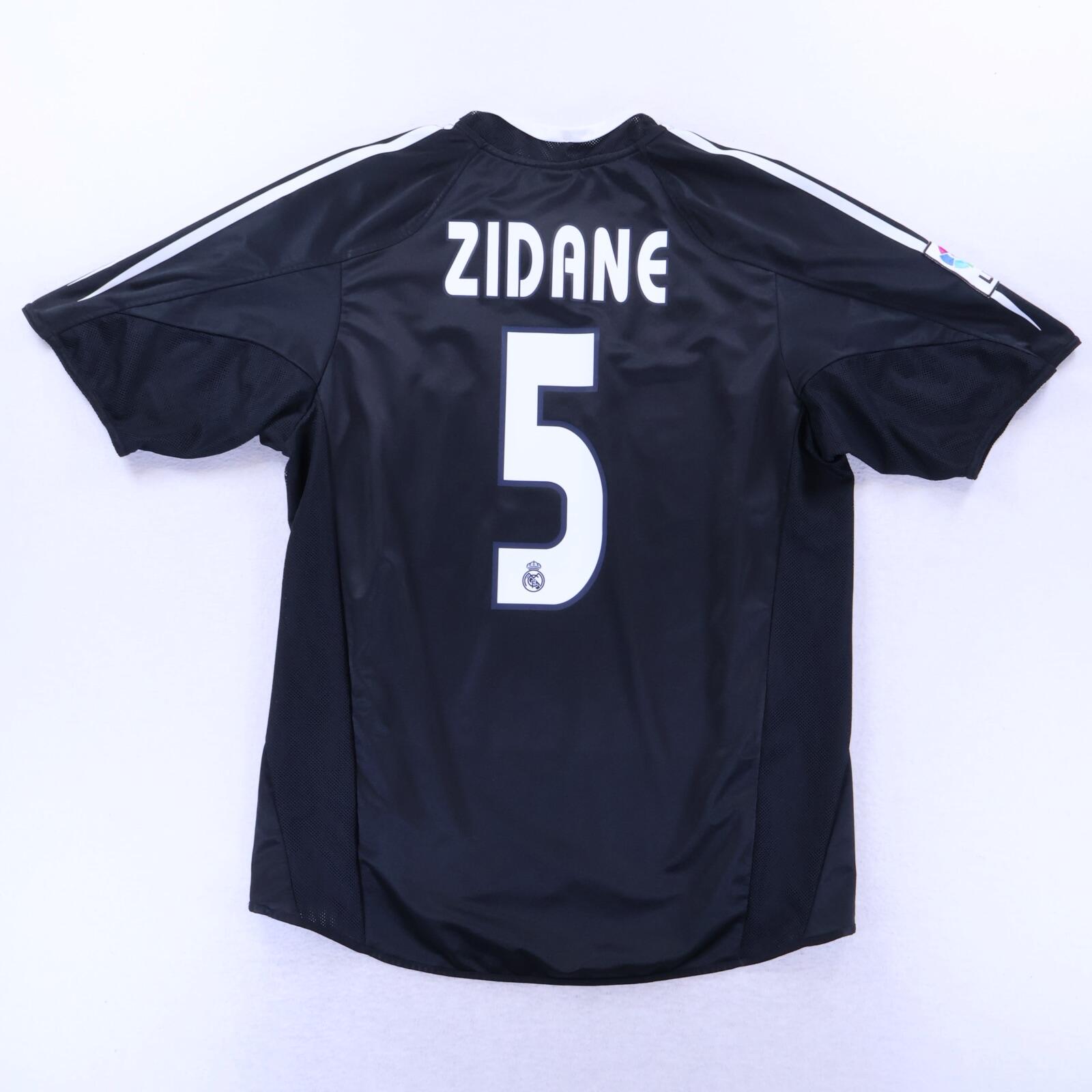 *MINT* Real Madrid Zidane #5 2004/05 Away Shirt - M