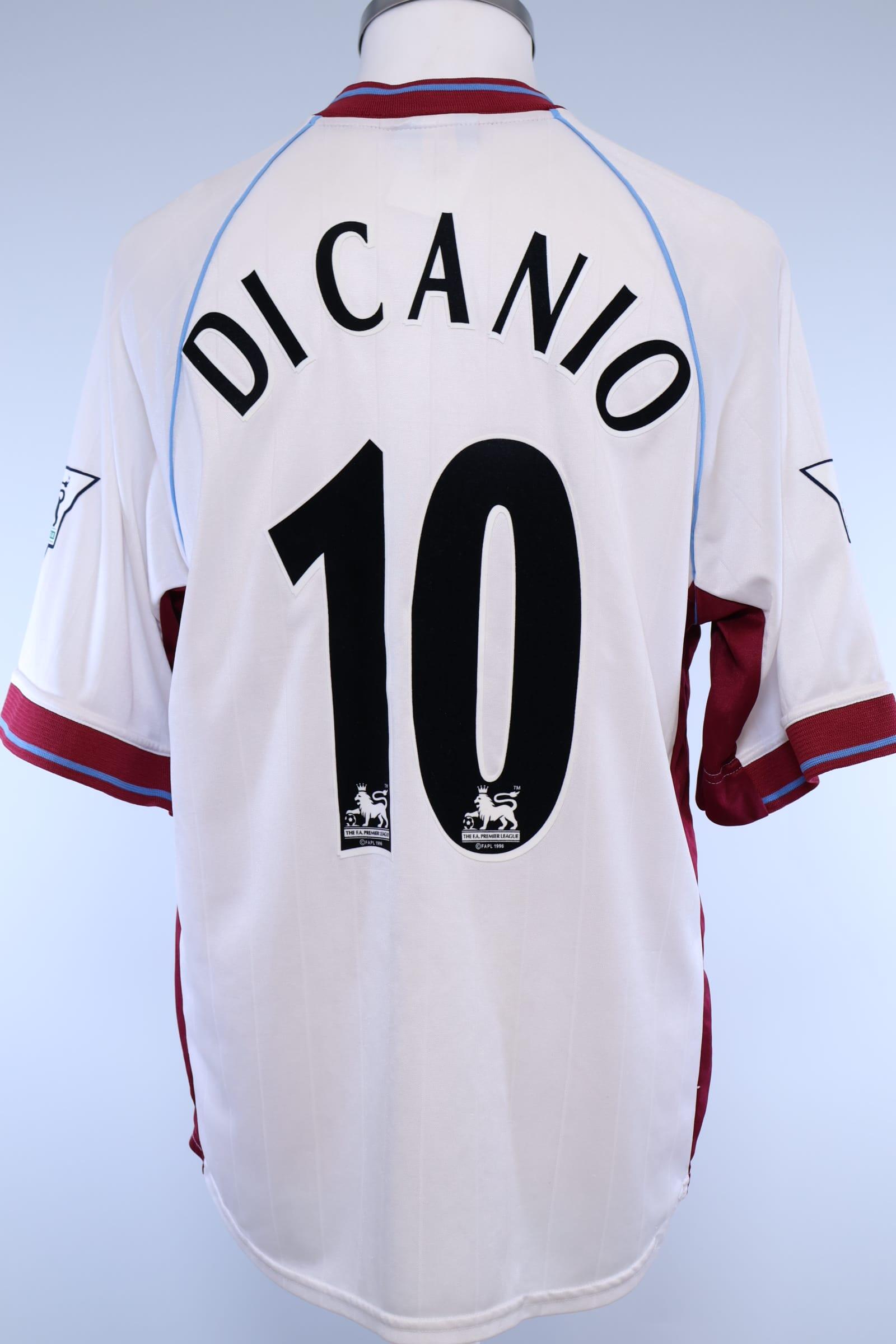 1998/99 - WEST HAM UNITED - DI CANIO - #10 - AWAY SHIRT - L