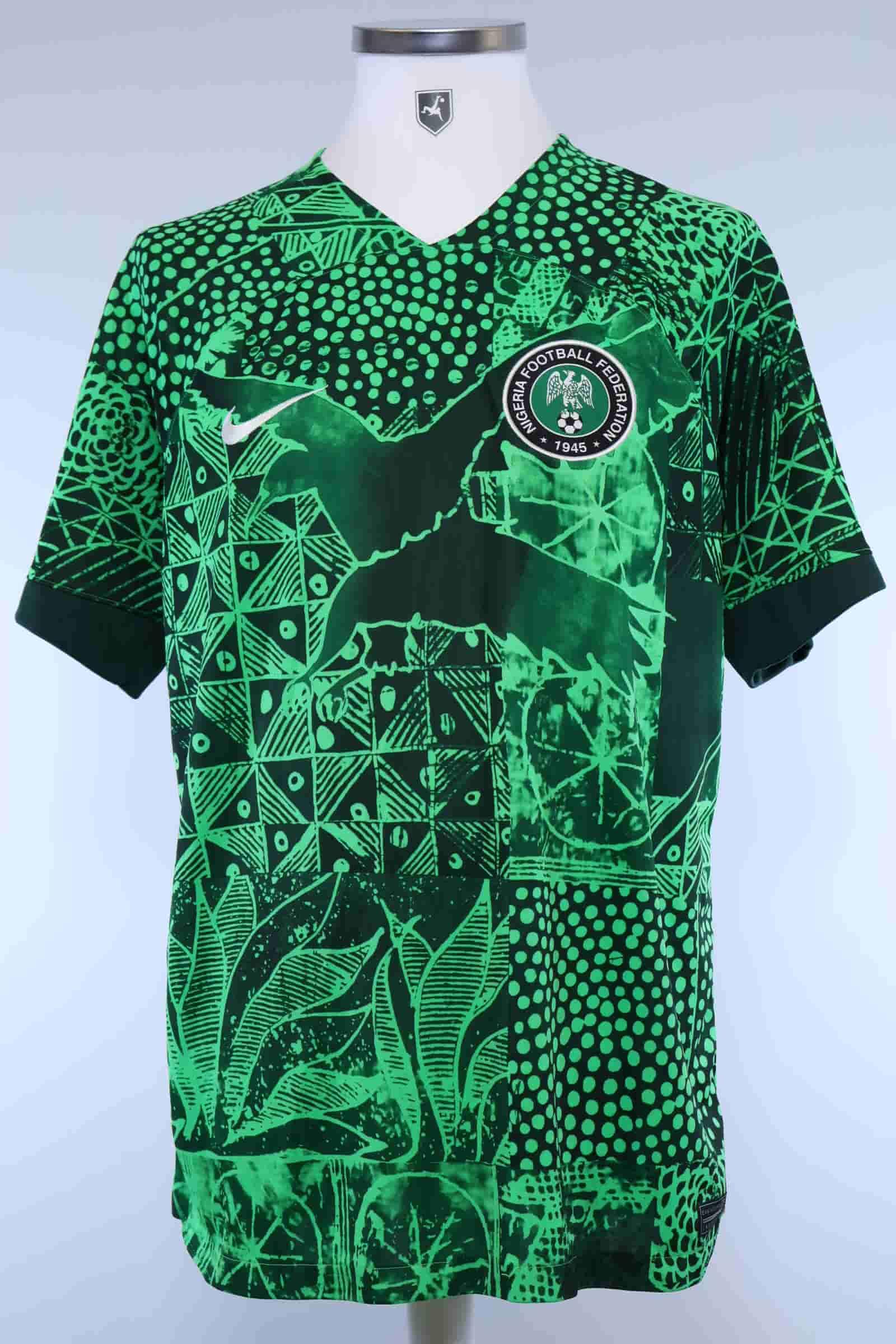 Nigeria 2022/24 Home Shirt - MAuthentic Original Football Shirt