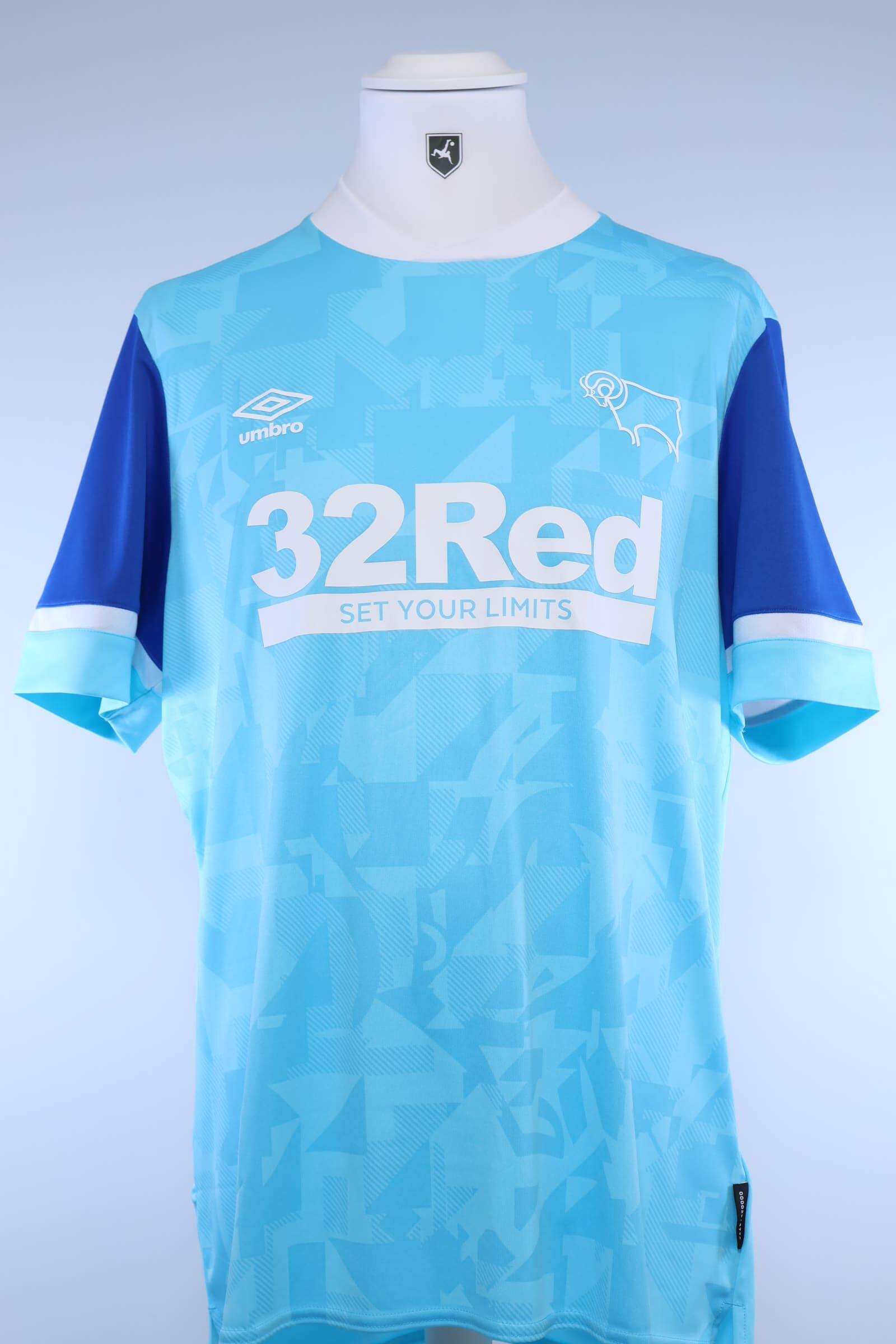 Derby County 2021/22 Away Shirt - XLAuthentic Original Football Shirt