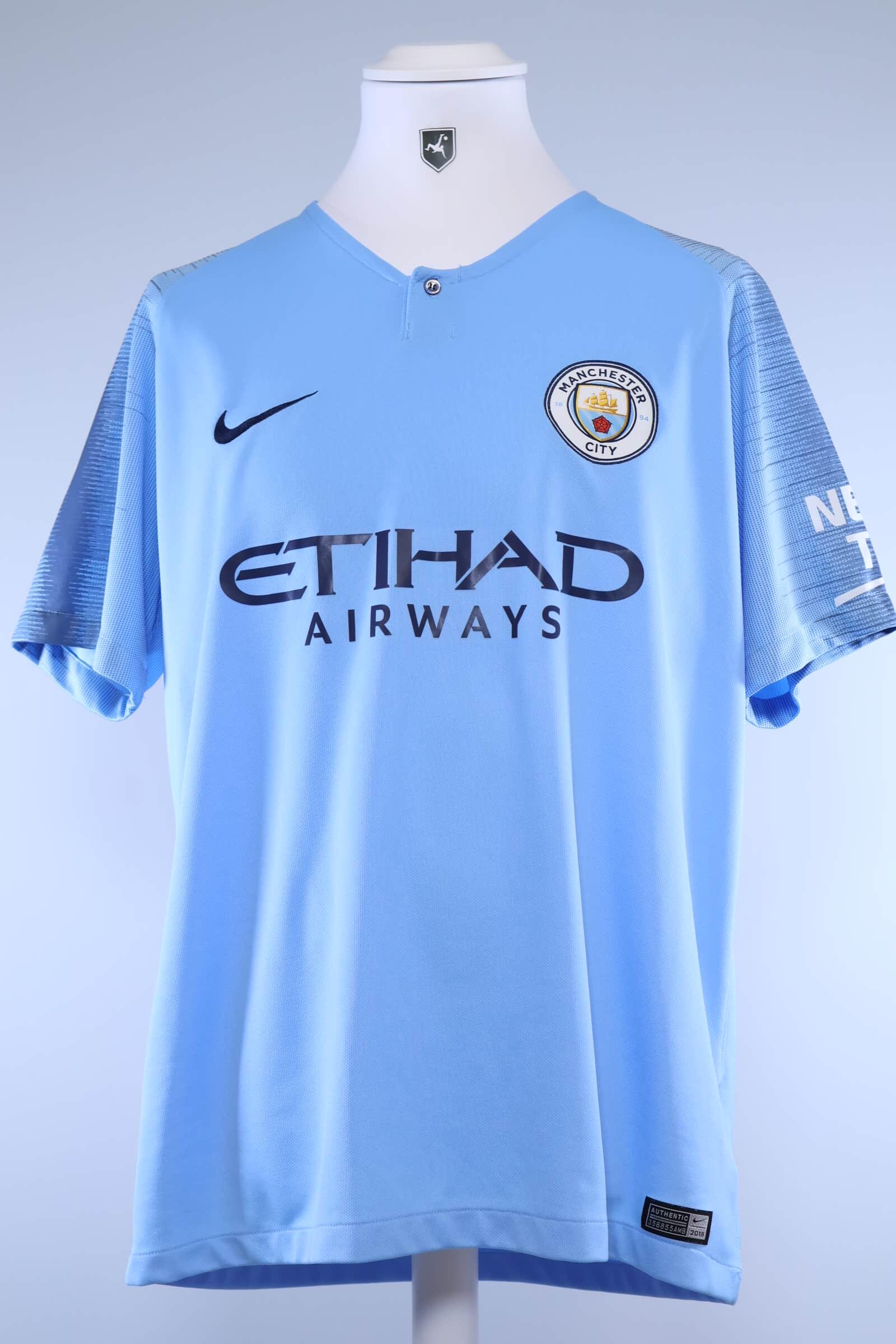 2018/19 - MANCHESTER CITY - HOME SHIRT - XL